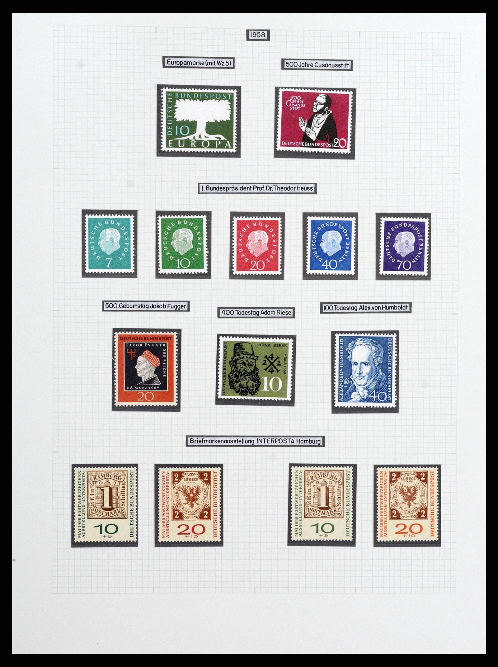 36771 129 - Postzegelverzameling 36771 Duitsland 1945-1970.