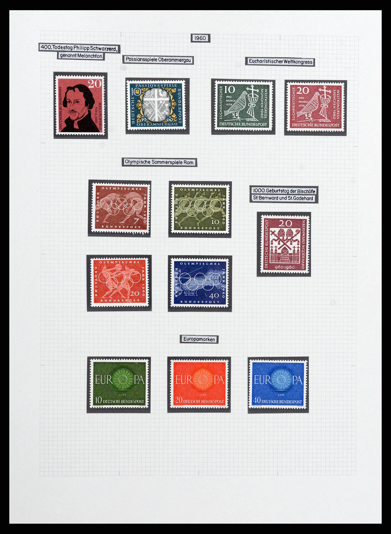 36771 132 - Postzegelverzameling 36771 Duitsland 1945-1970.