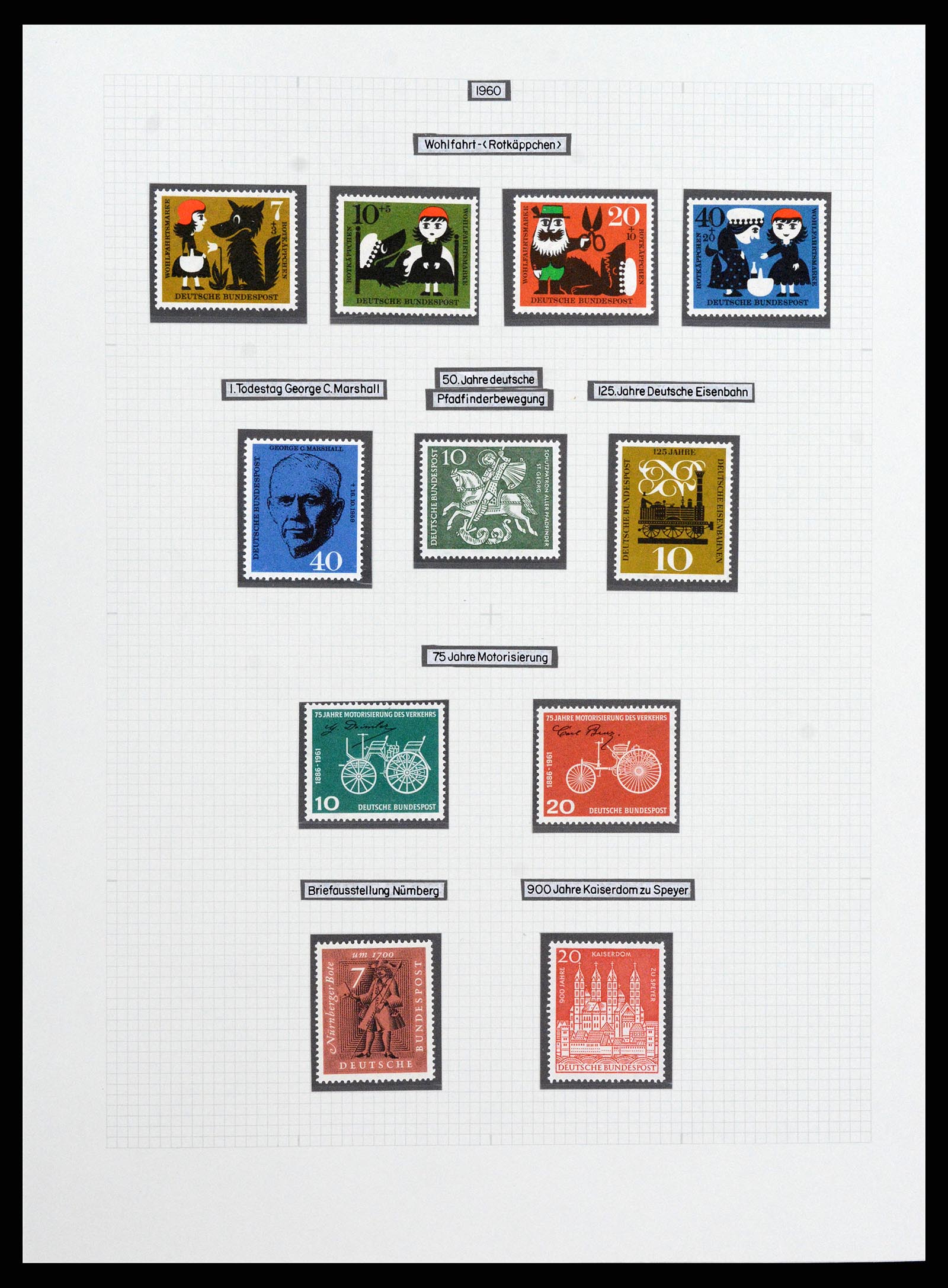 36771 134 - Postzegelverzameling 36771 Duitsland 1945-1970.