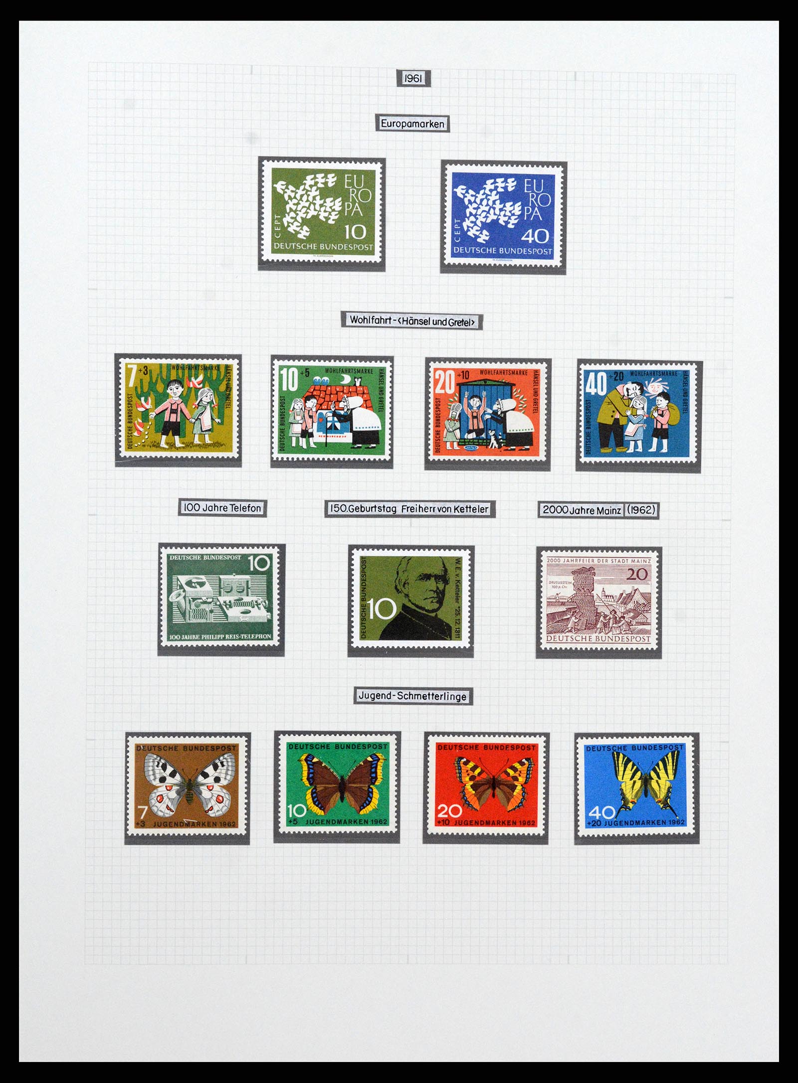 36771 135 - Postzegelverzameling 36771 Duitsland 1945-1970.