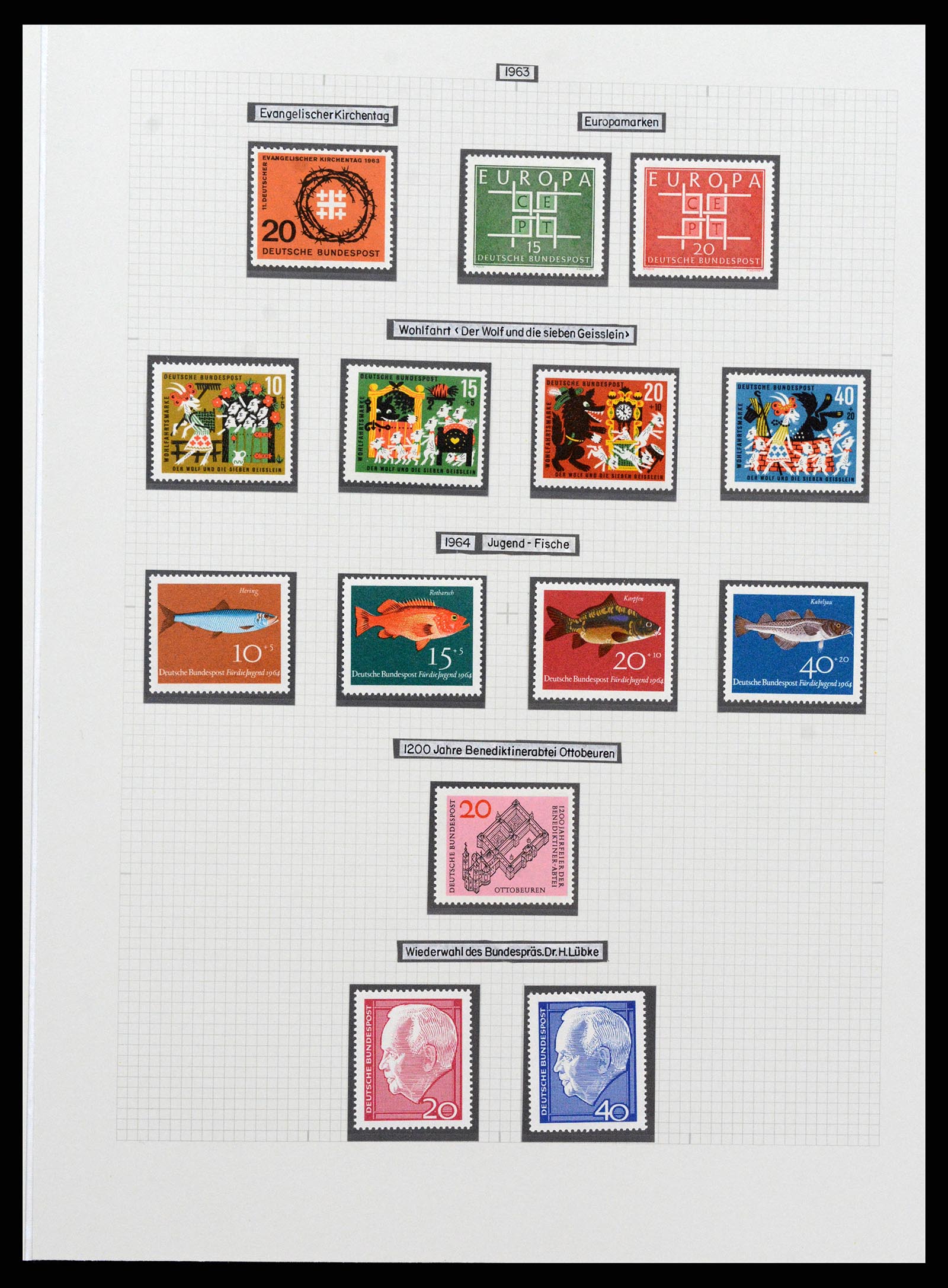 36771 138 - Postzegelverzameling 36771 Duitsland 1945-1970.