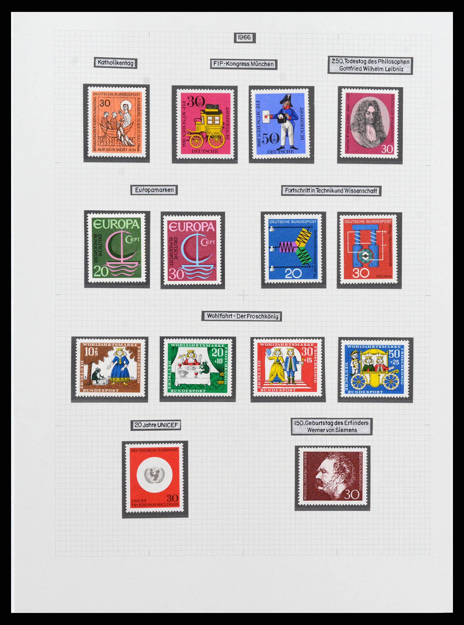 36771 145 - Postzegelverzameling 36771 Duitsland 1945-1970.