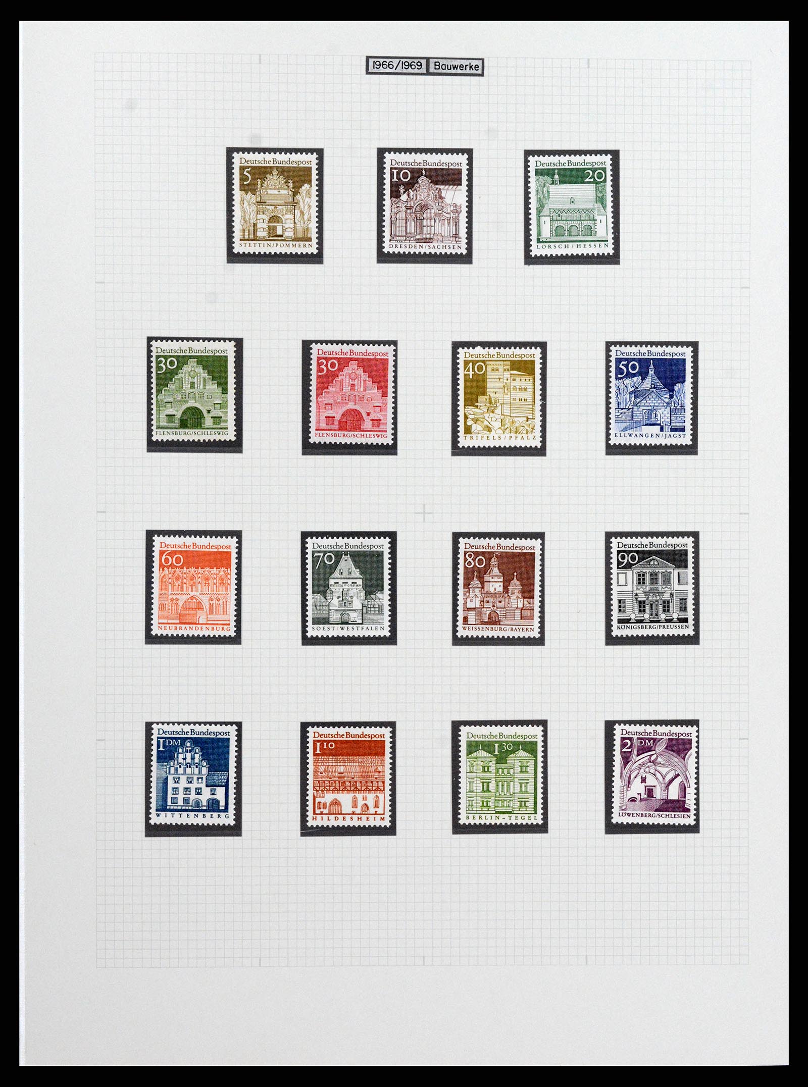 36771 146 - Postzegelverzameling 36771 Duitsland 1945-1970.