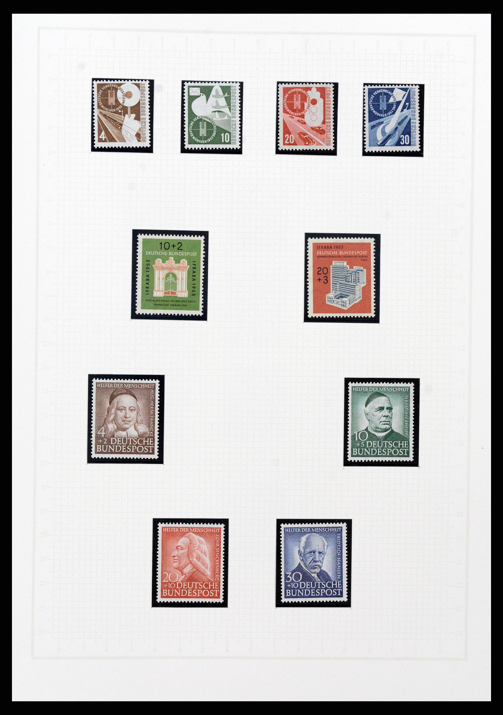 36771 160 - Postzegelverzameling 36771 Duitsland 1945-1970.