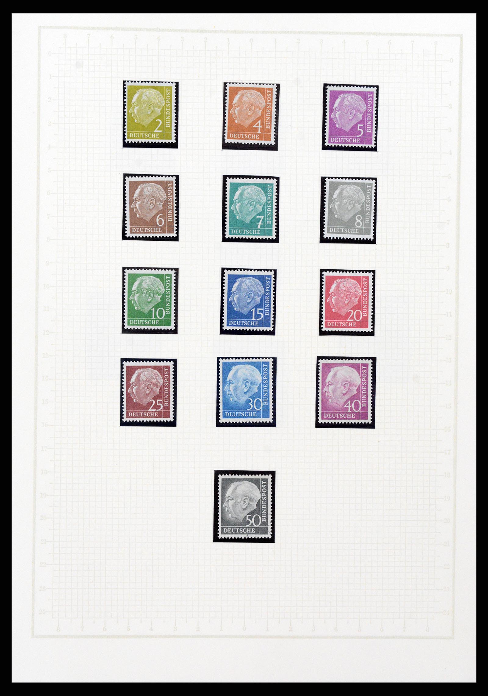 36771 161 - Postzegelverzameling 36771 Duitsland 1945-1970.
