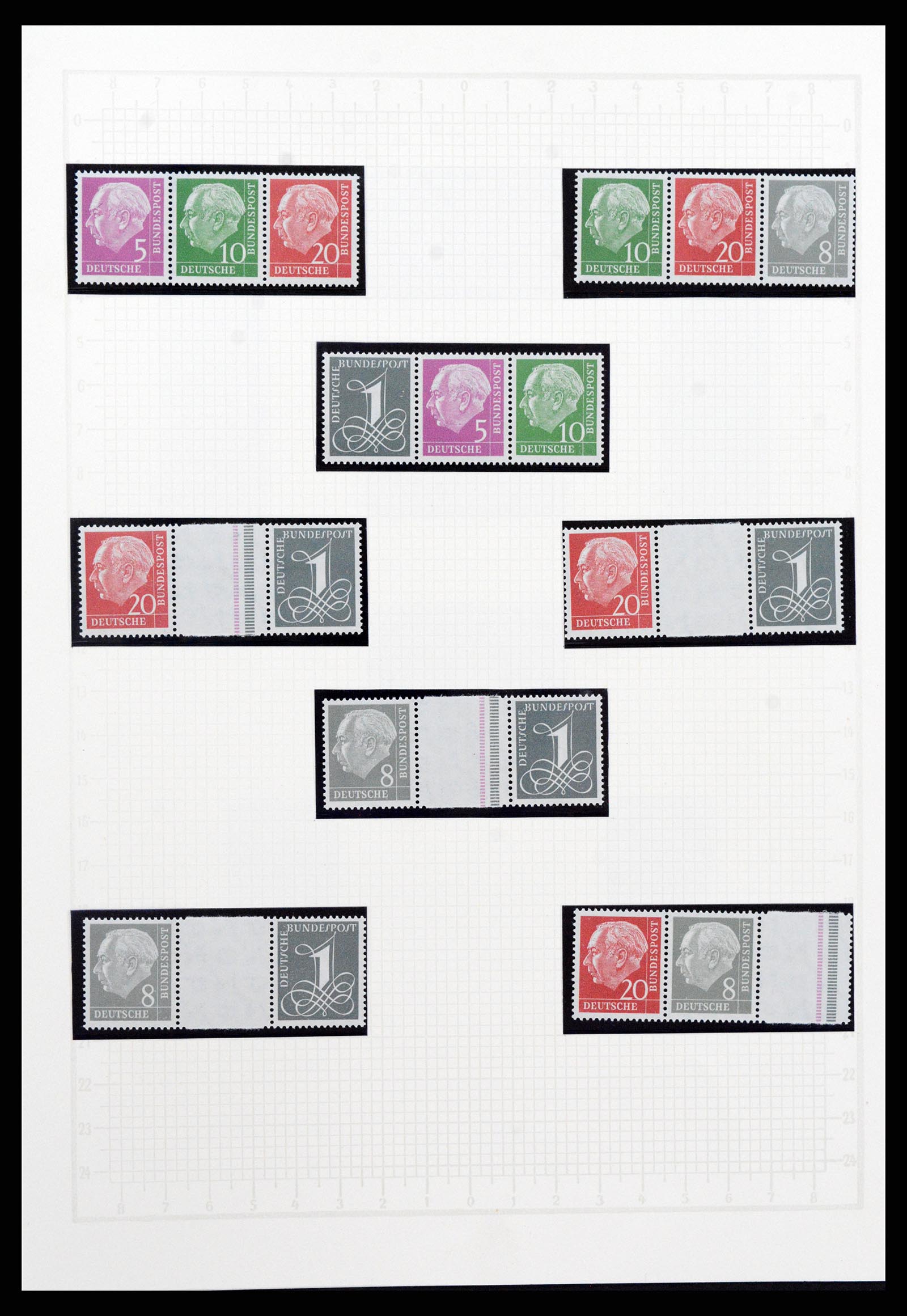 36771 163 - Postzegelverzameling 36771 Duitsland 1945-1970.