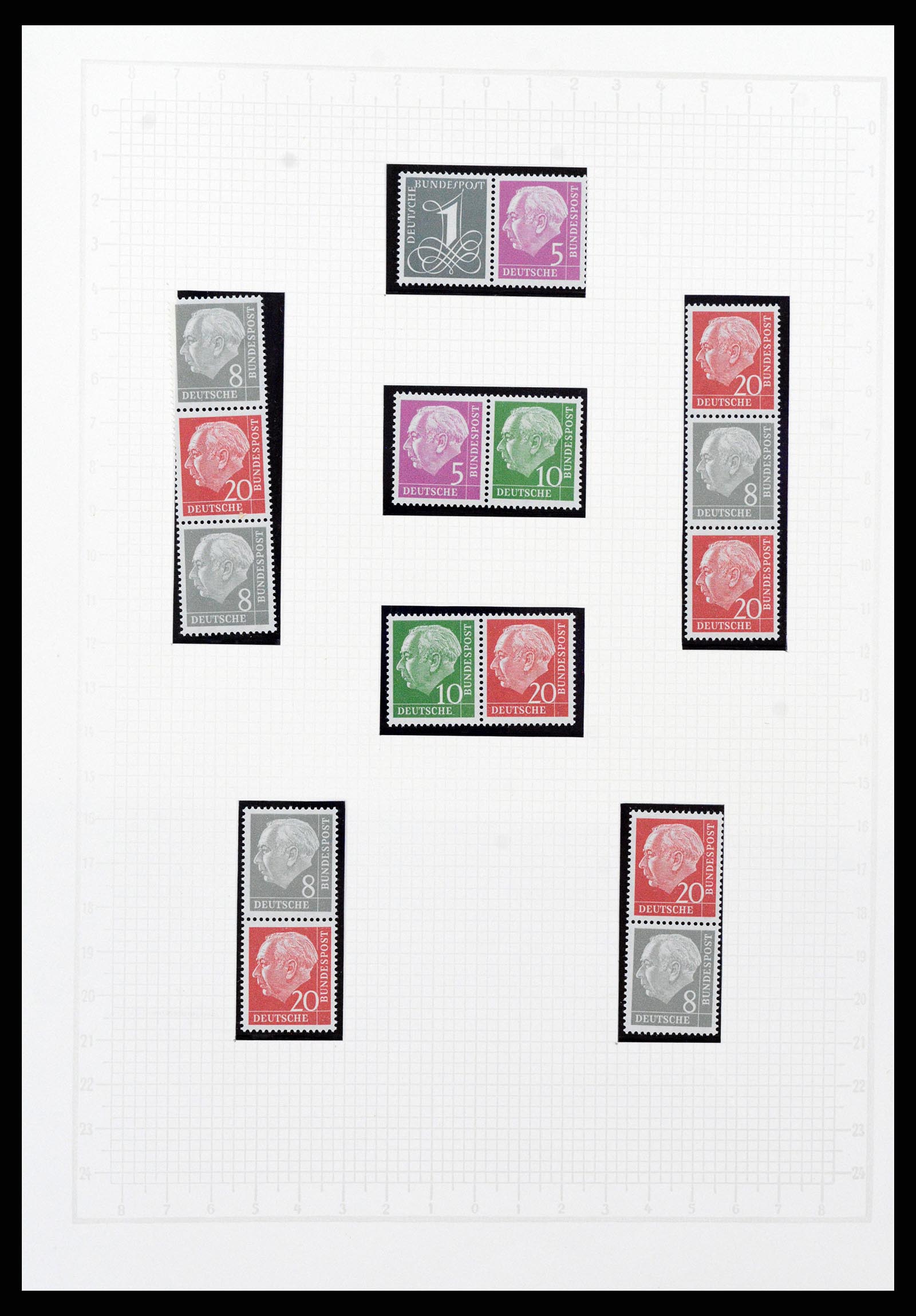 36771 164 - Postzegelverzameling 36771 Duitsland 1945-1970.