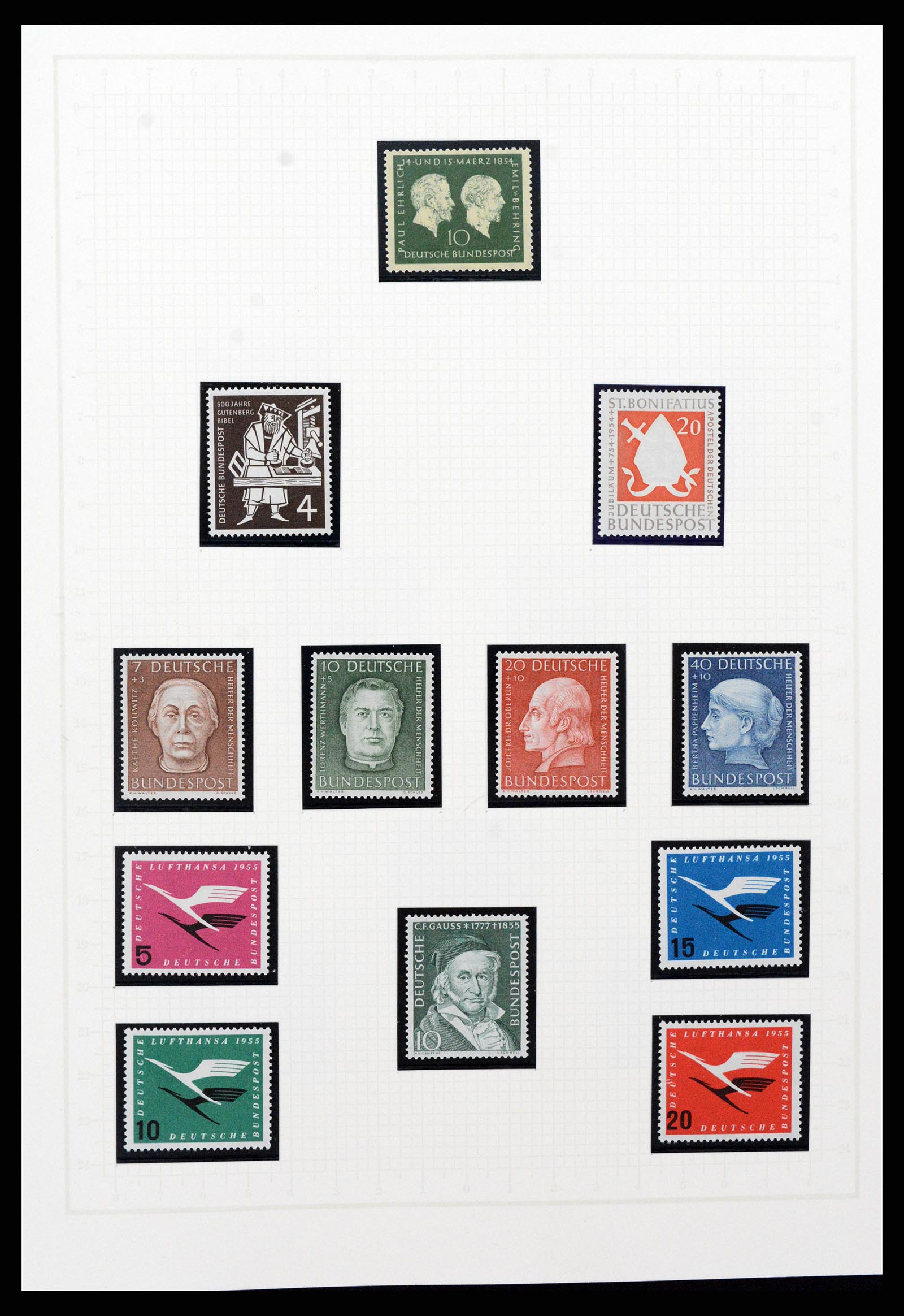 36771 166 - Postzegelverzameling 36771 Duitsland 1945-1970.