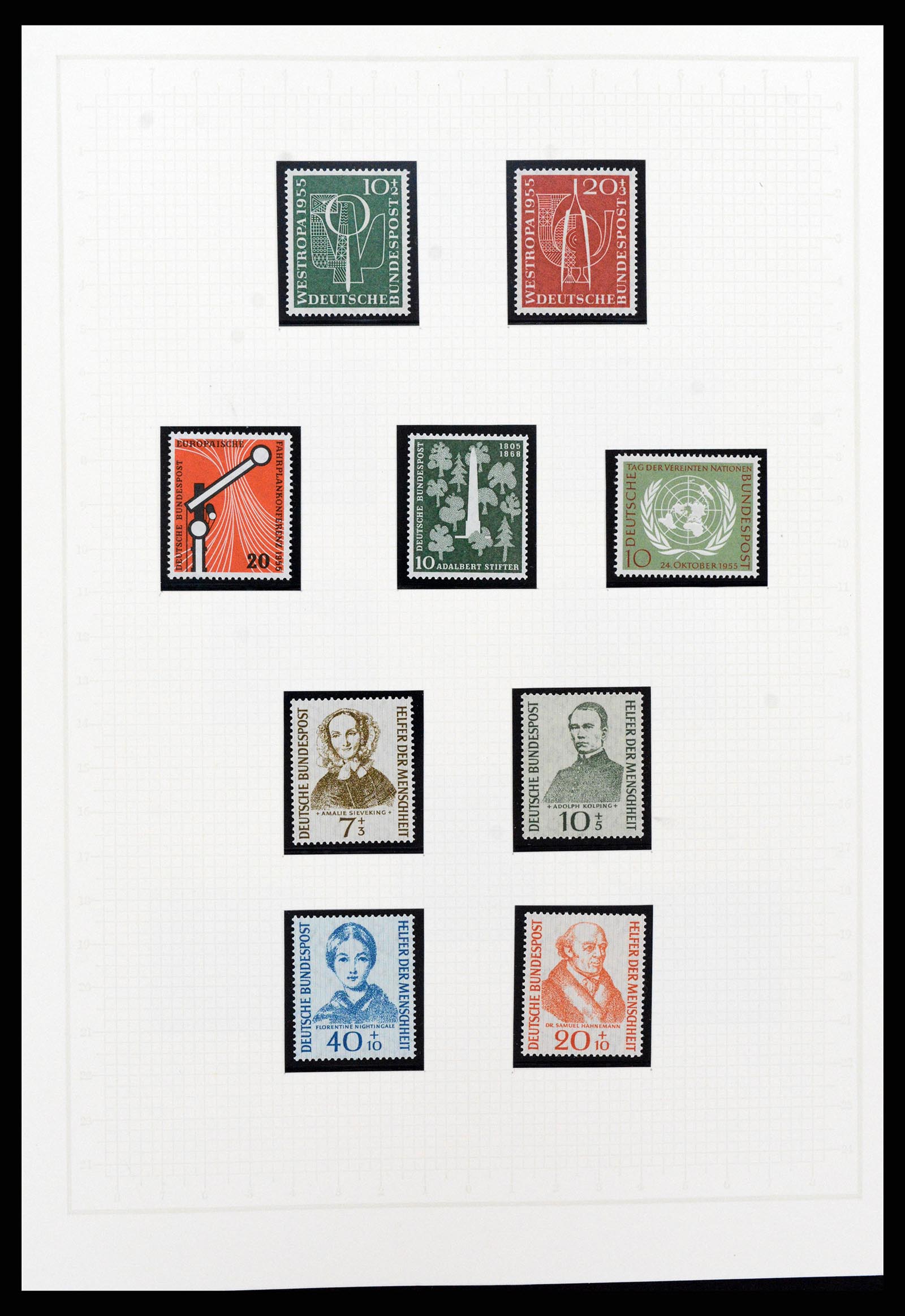 36771 168 - Postzegelverzameling 36771 Duitsland 1945-1970.