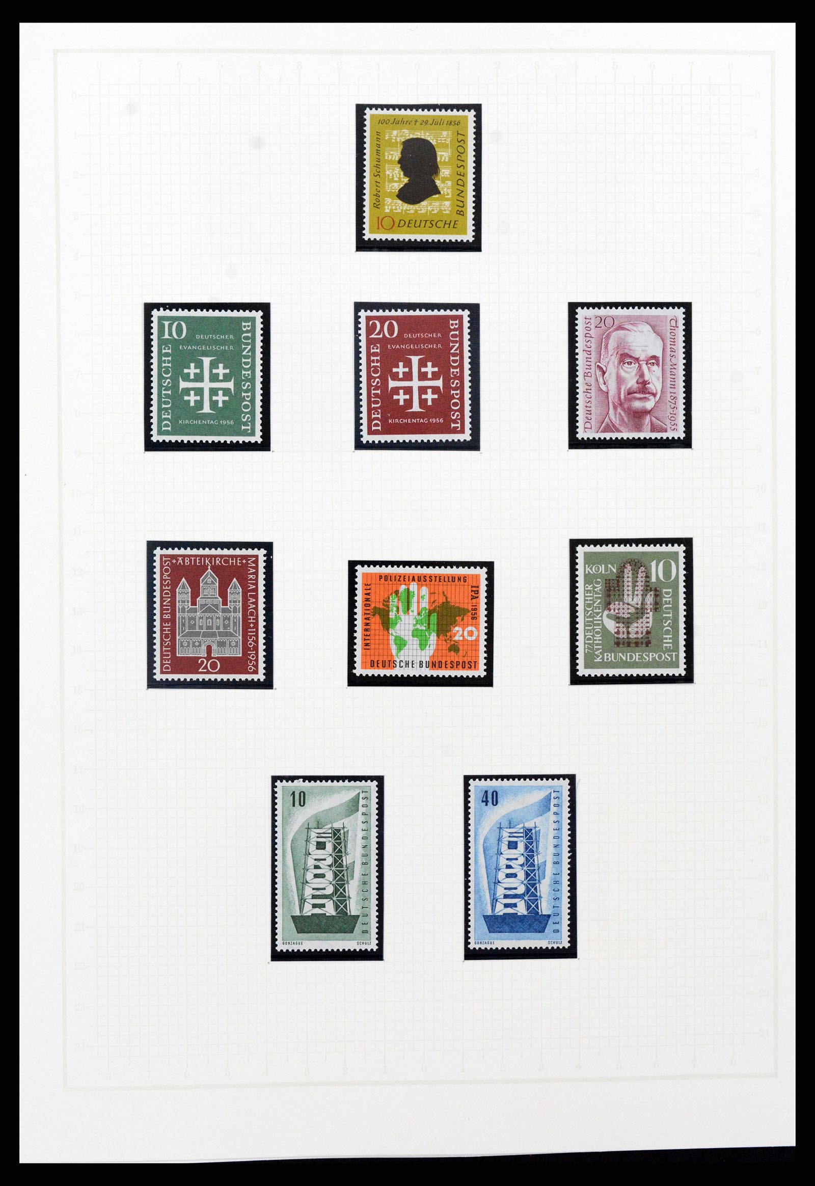36771 170 - Postzegelverzameling 36771 Duitsland 1945-1970.
