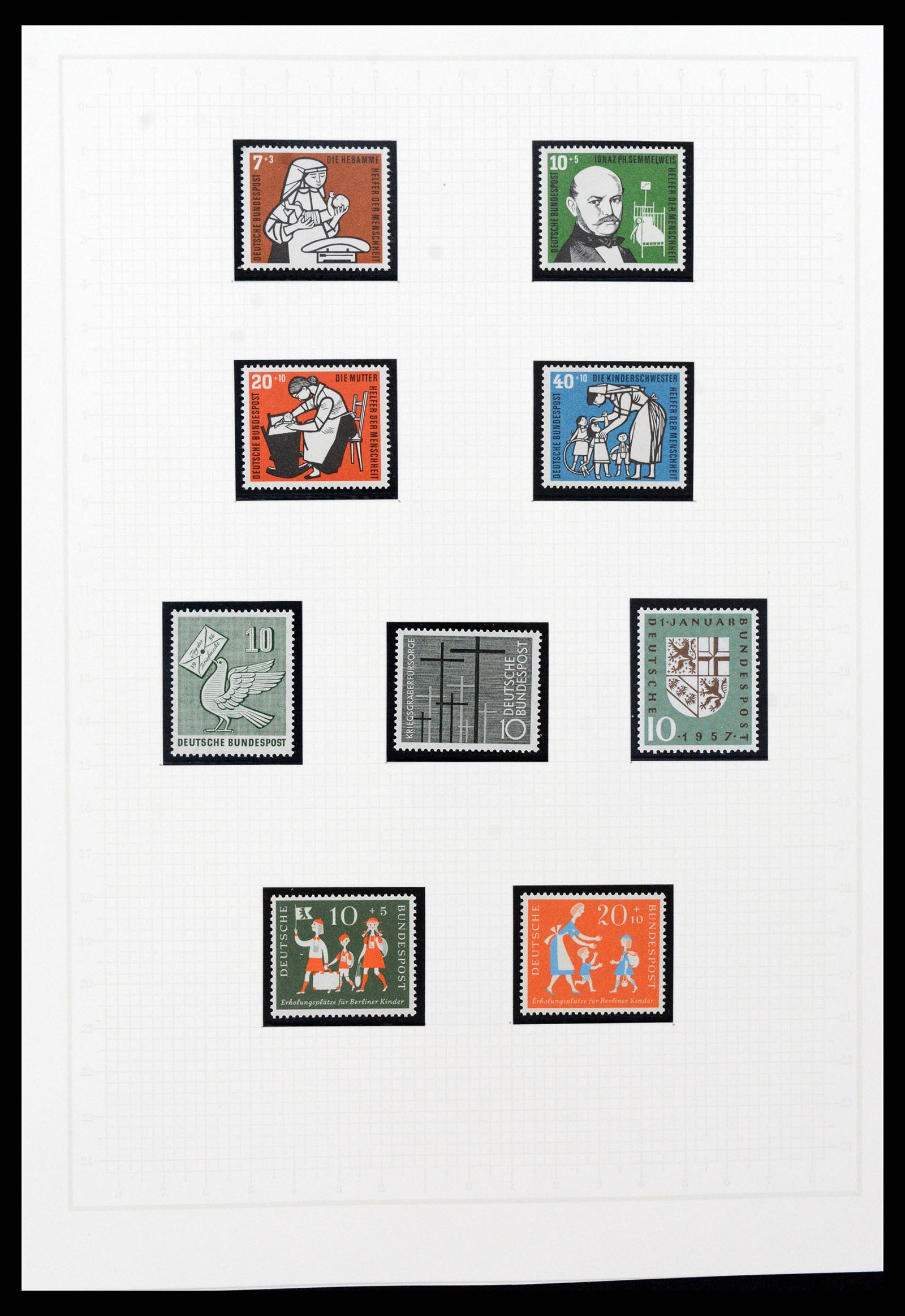 36771 171 - Postzegelverzameling 36771 Duitsland 1945-1970.