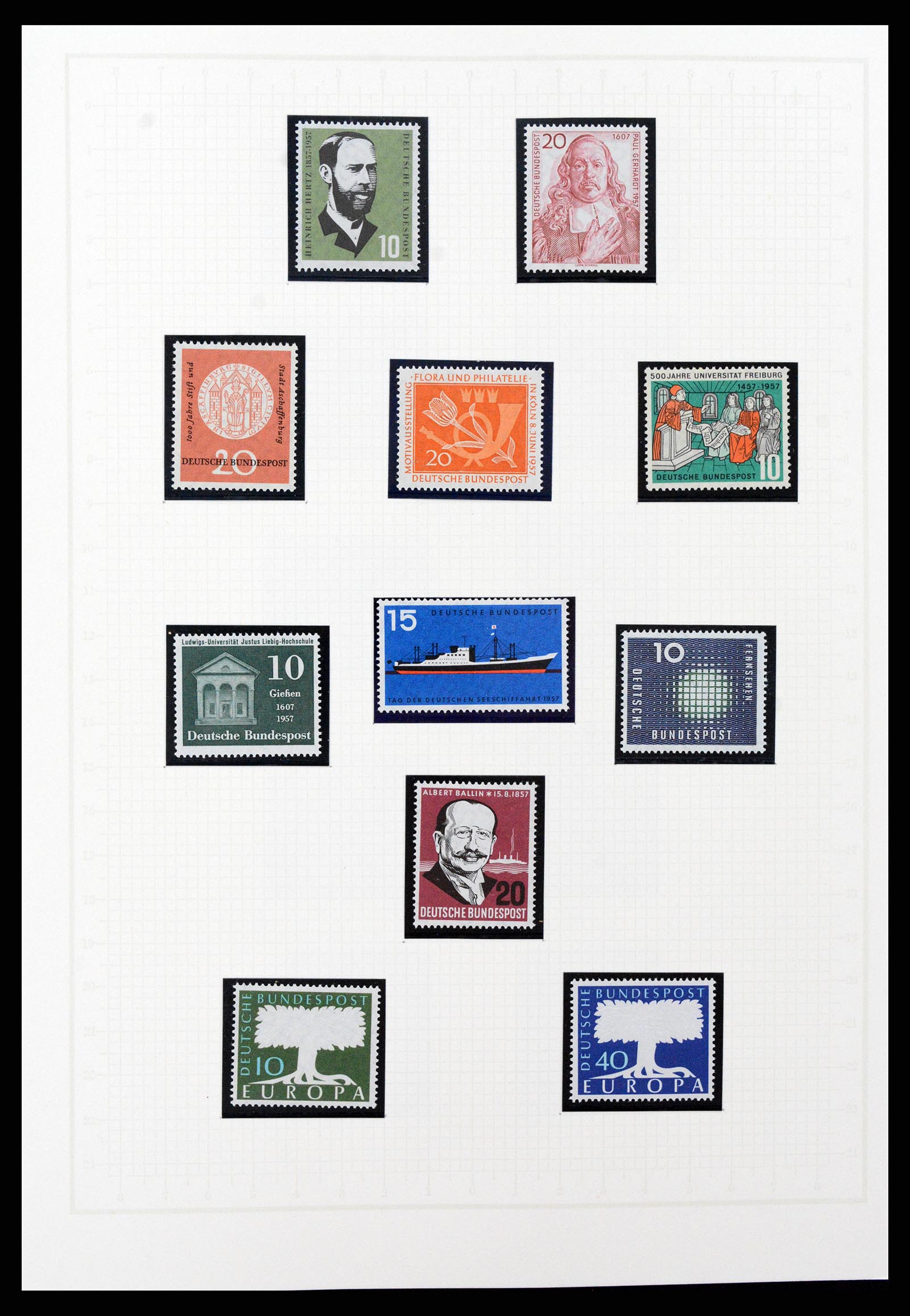 36771 174 - Postzegelverzameling 36771 Duitsland 1945-1970.
