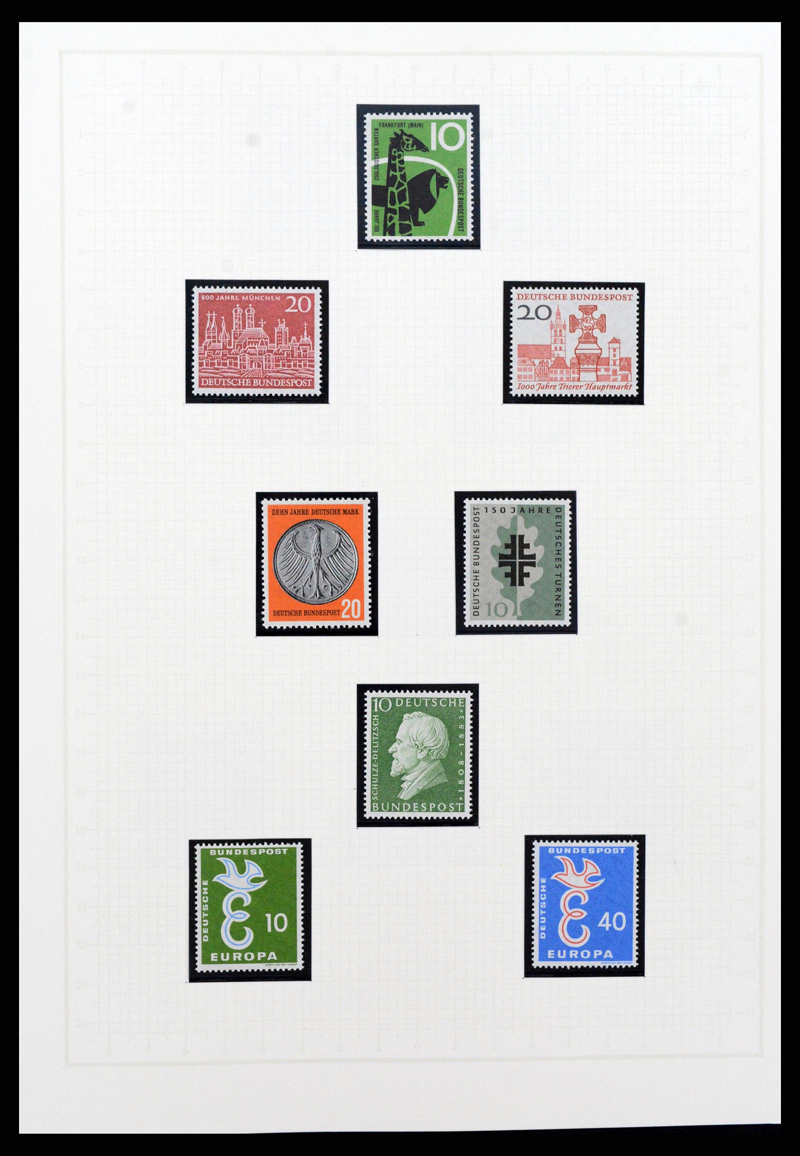 36771 177 - Postzegelverzameling 36771 Duitsland 1945-1970.