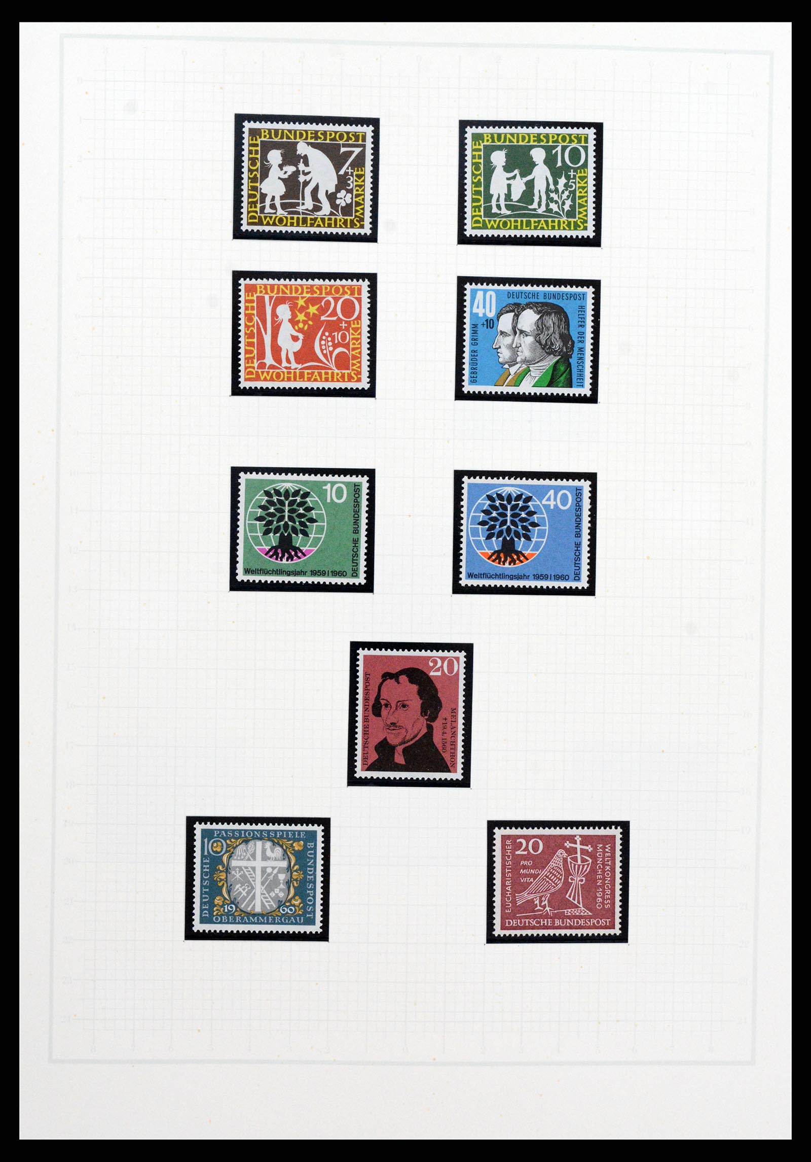 36771 182 - Postzegelverzameling 36771 Duitsland 1945-1970.