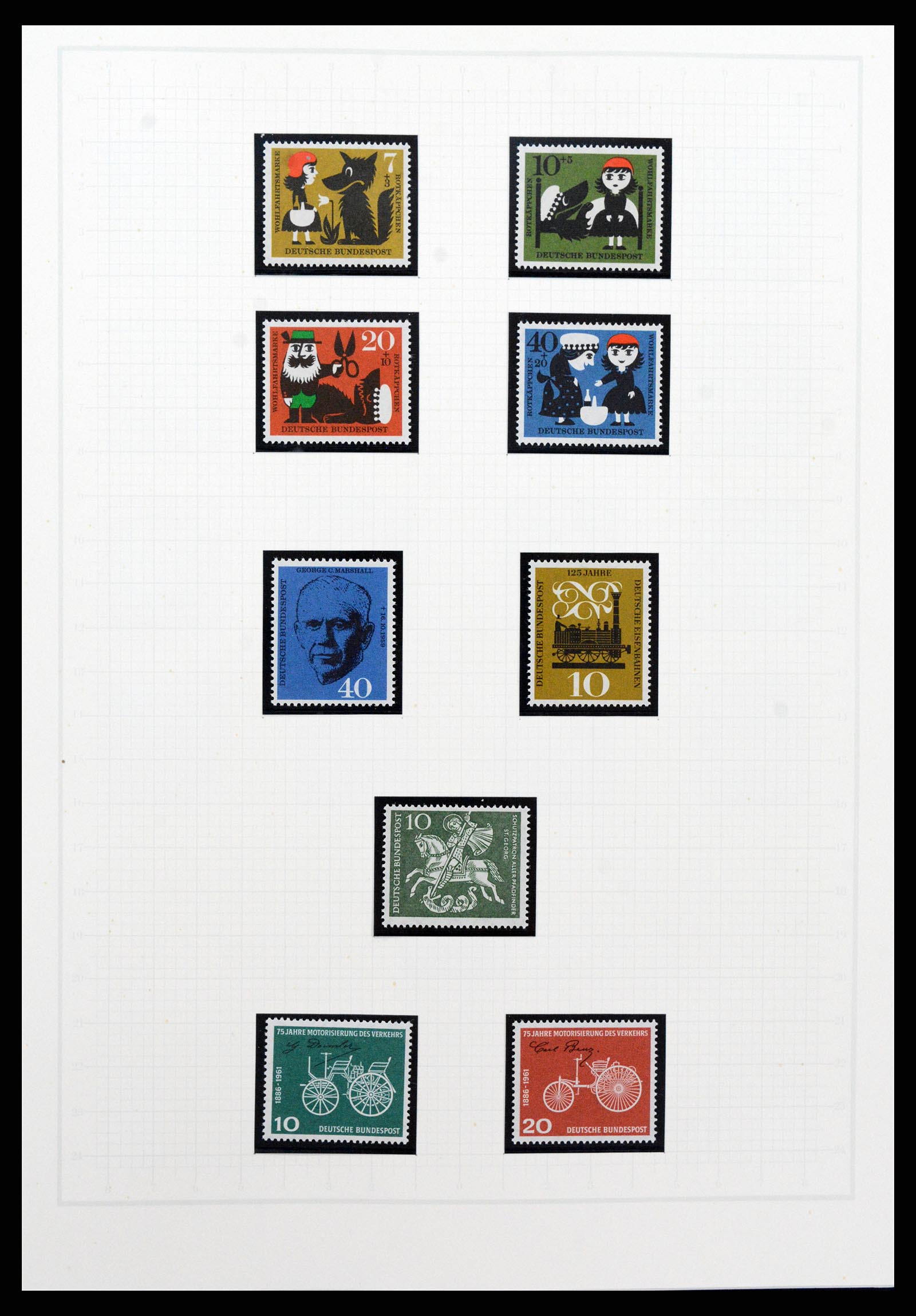36771 184 - Postzegelverzameling 36771 Duitsland 1945-1970.