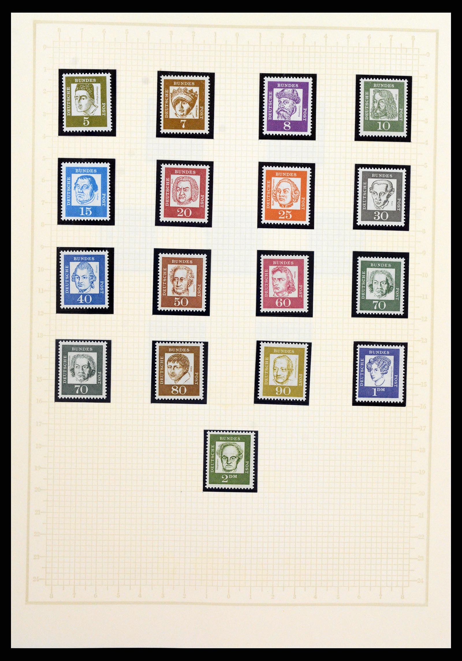 36771 185 - Postzegelverzameling 36771 Duitsland 1945-1970.
