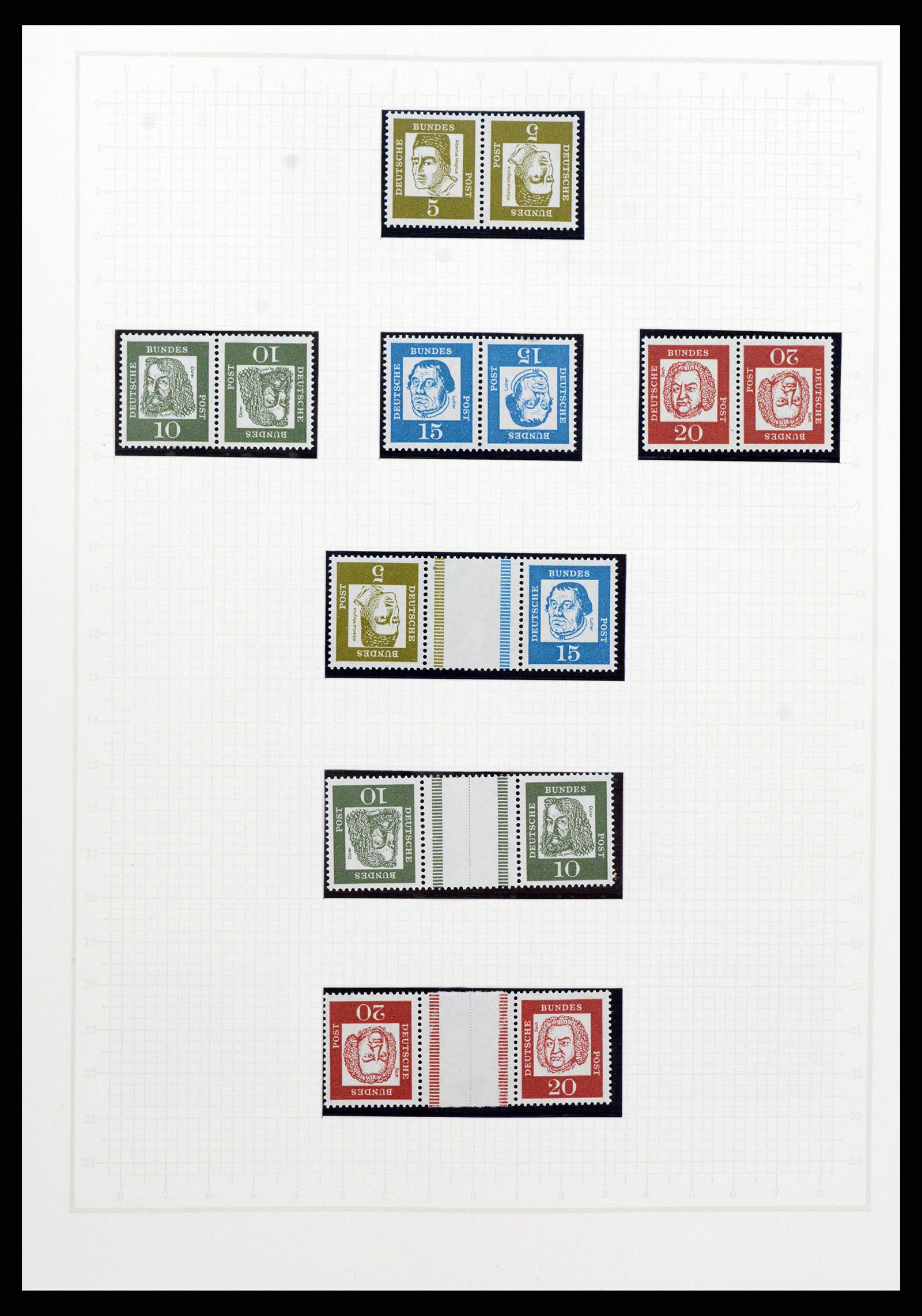 36771 187 - Postzegelverzameling 36771 Duitsland 1945-1970.
