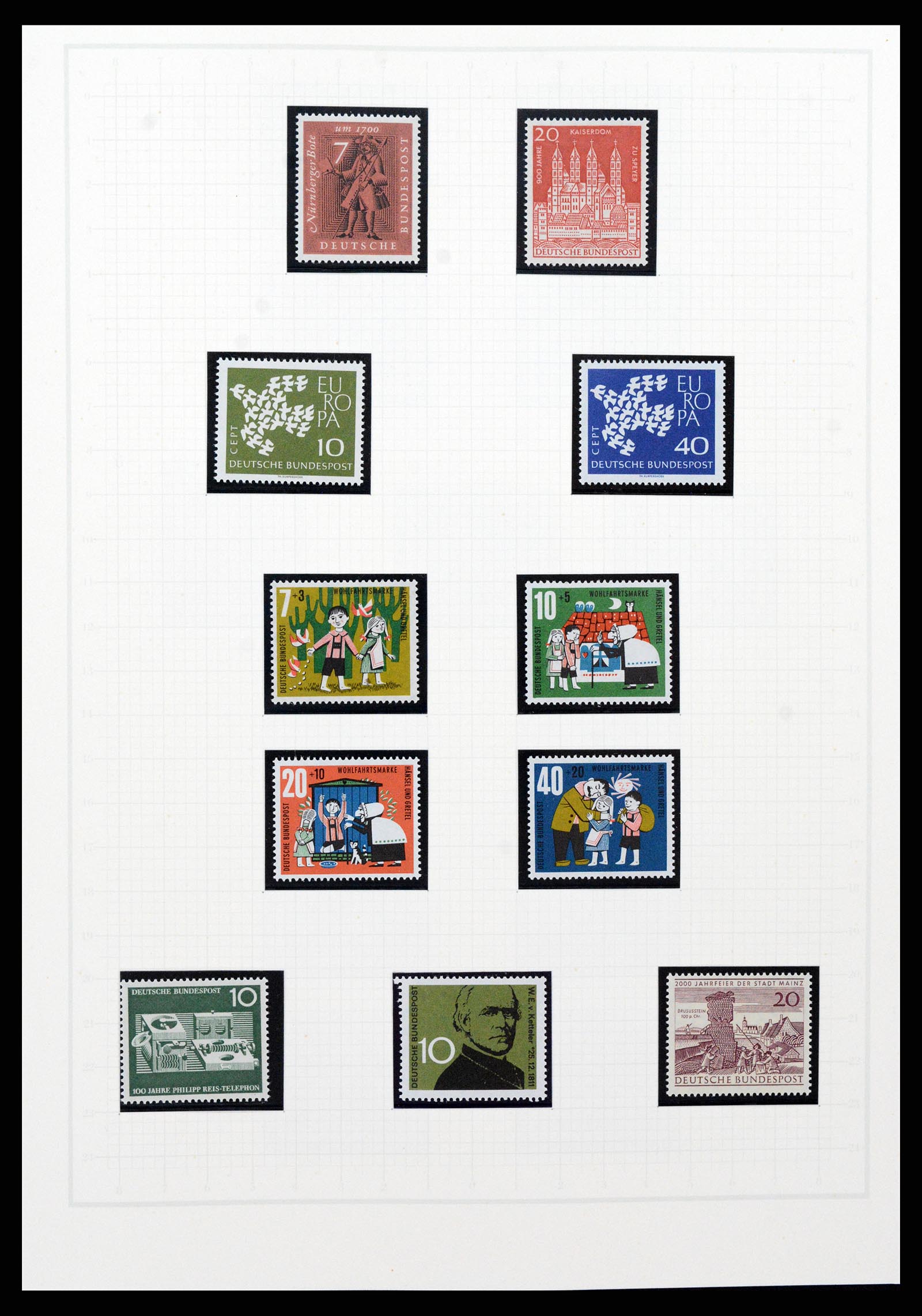 36771 188 - Postzegelverzameling 36771 Duitsland 1945-1970.