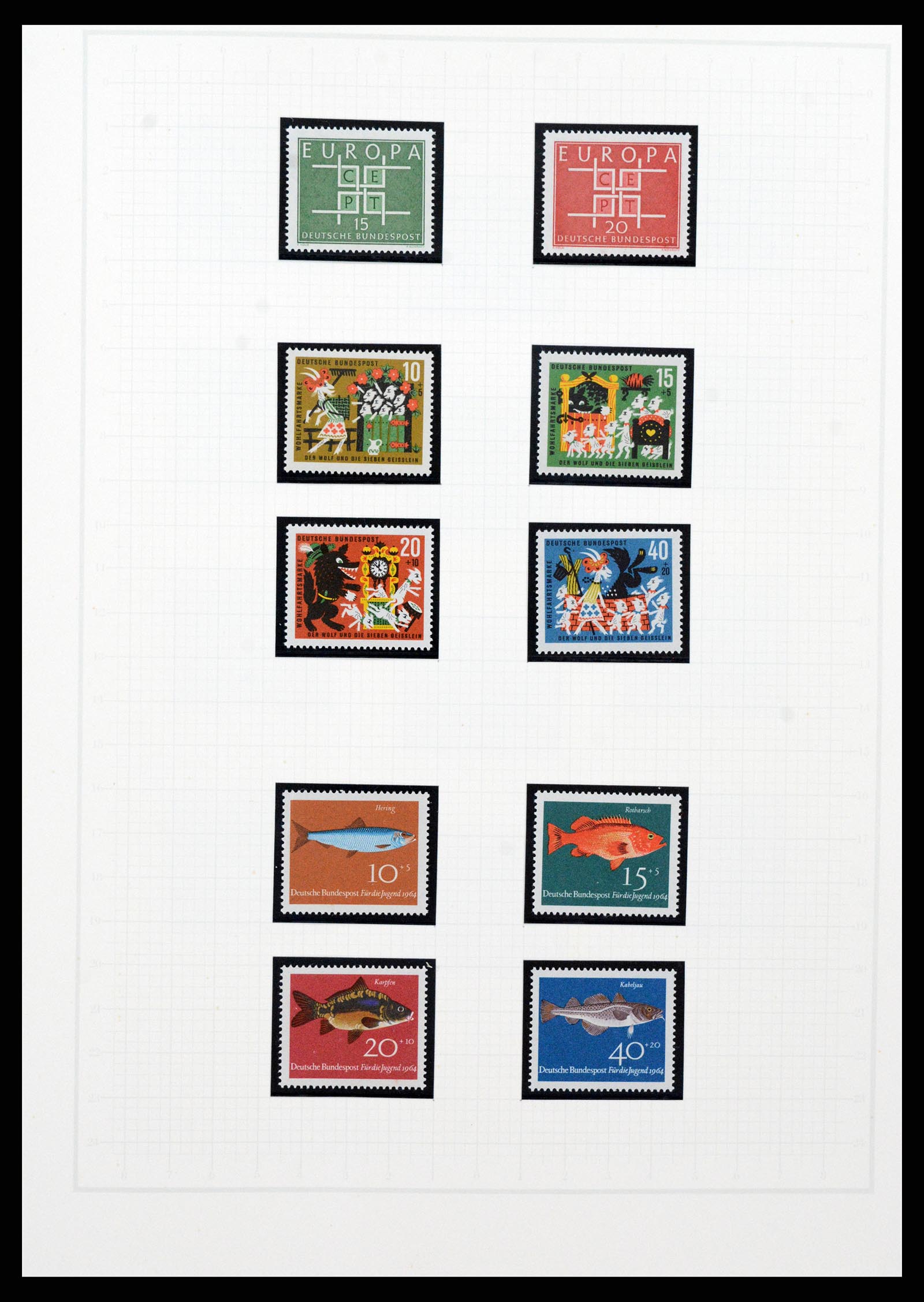 36771 192 - Postzegelverzameling 36771 Duitsland 1945-1970.