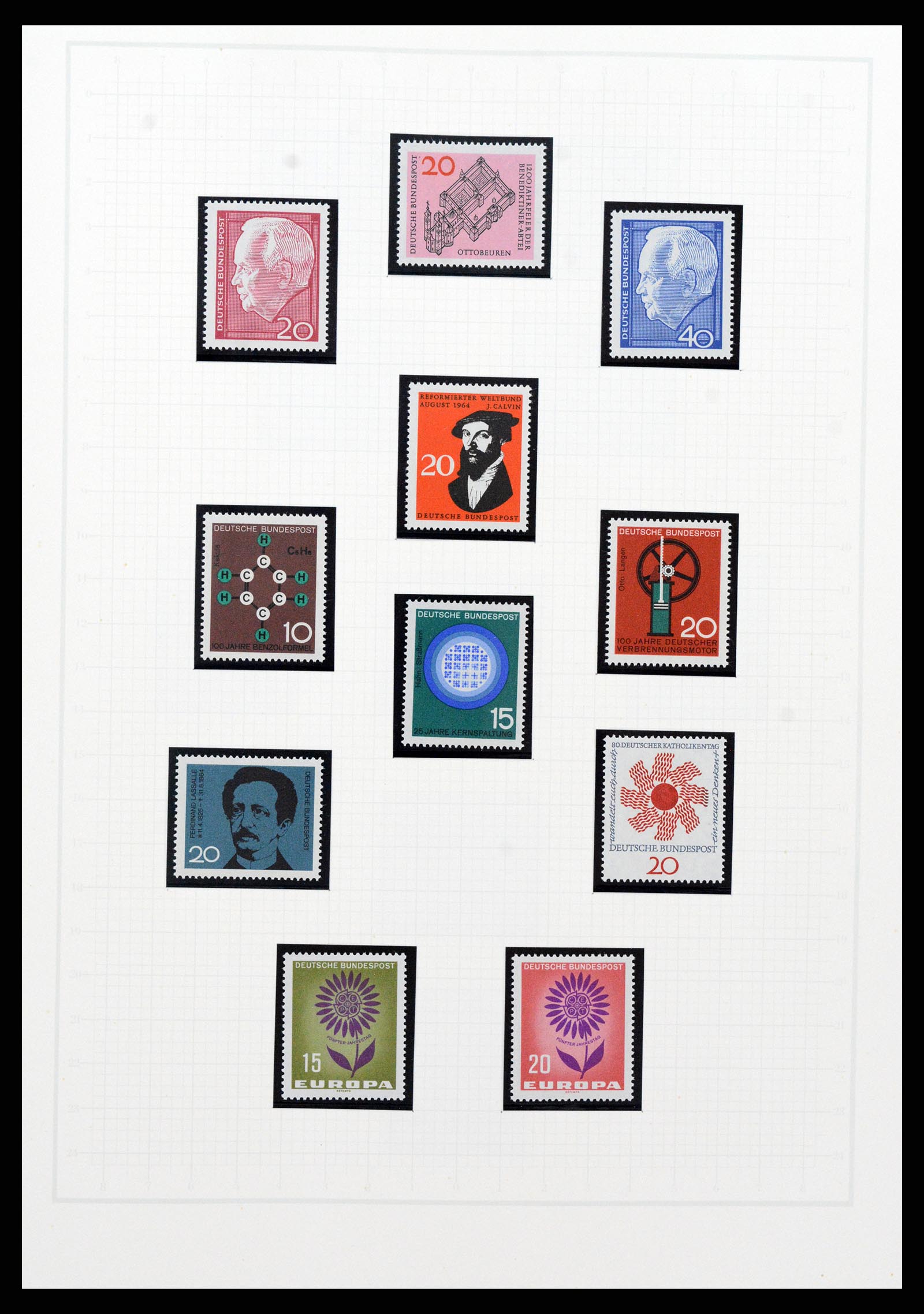 36771 195 - Postzegelverzameling 36771 Duitsland 1945-1970.