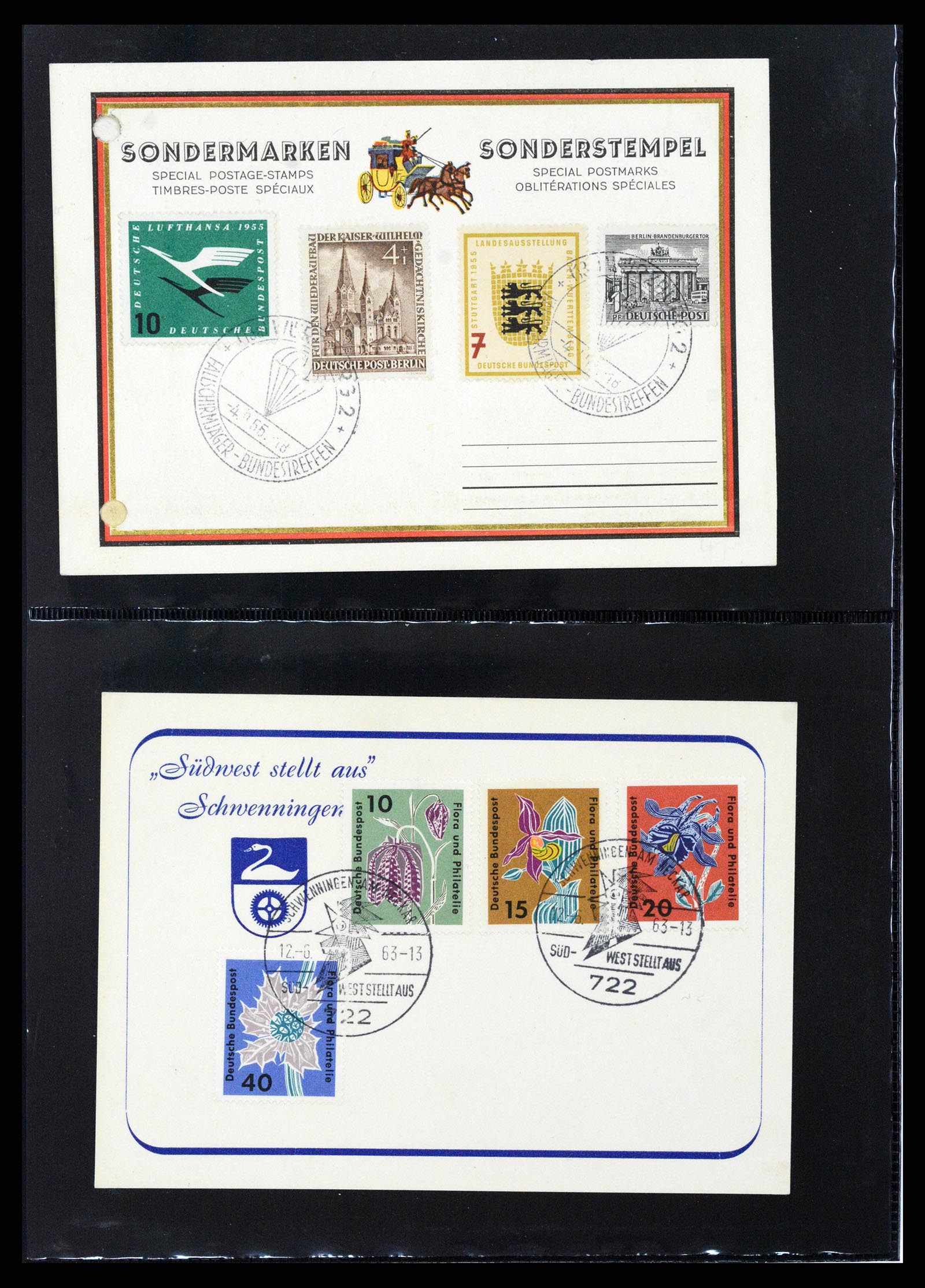 36771 241 - Postzegelverzameling 36771 Duitsland 1945-1970.