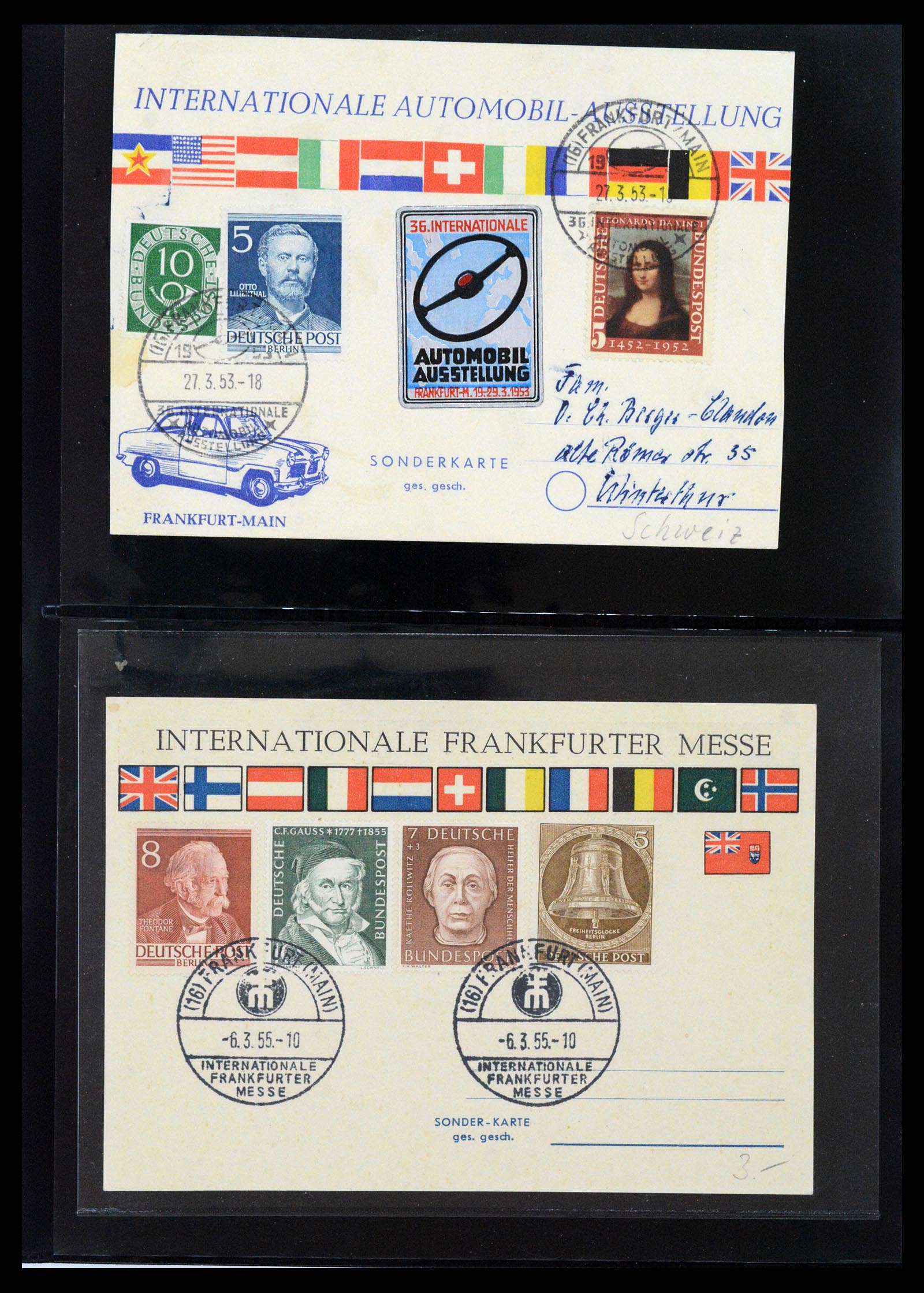 36771 243 - Postzegelverzameling 36771 Duitsland 1945-1970.