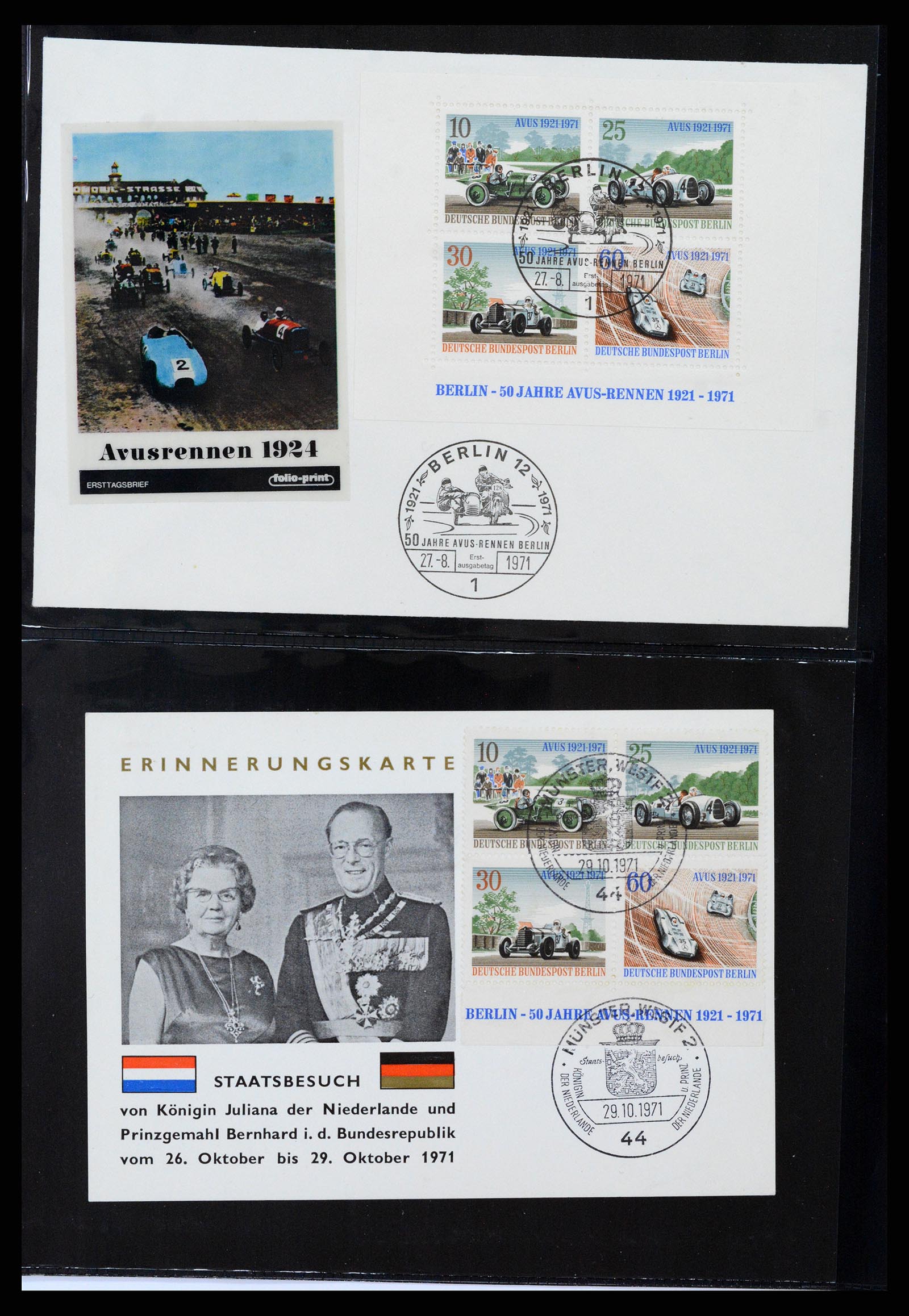 36771 244 - Postzegelverzameling 36771 Duitsland 1945-1970.