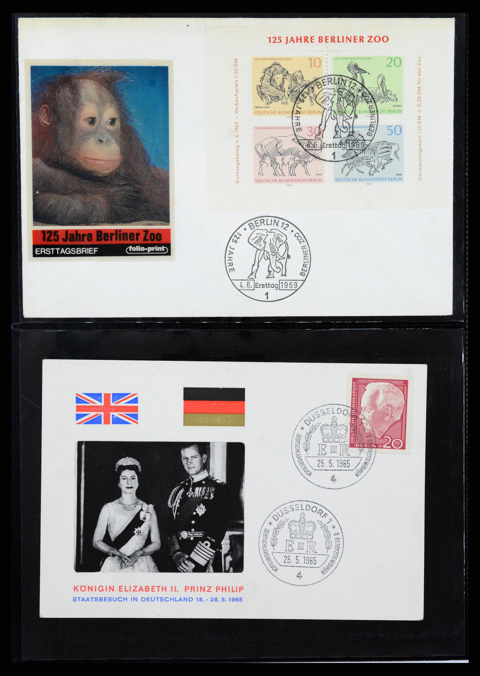 36771 245 - Postzegelverzameling 36771 Duitsland 1945-1970.