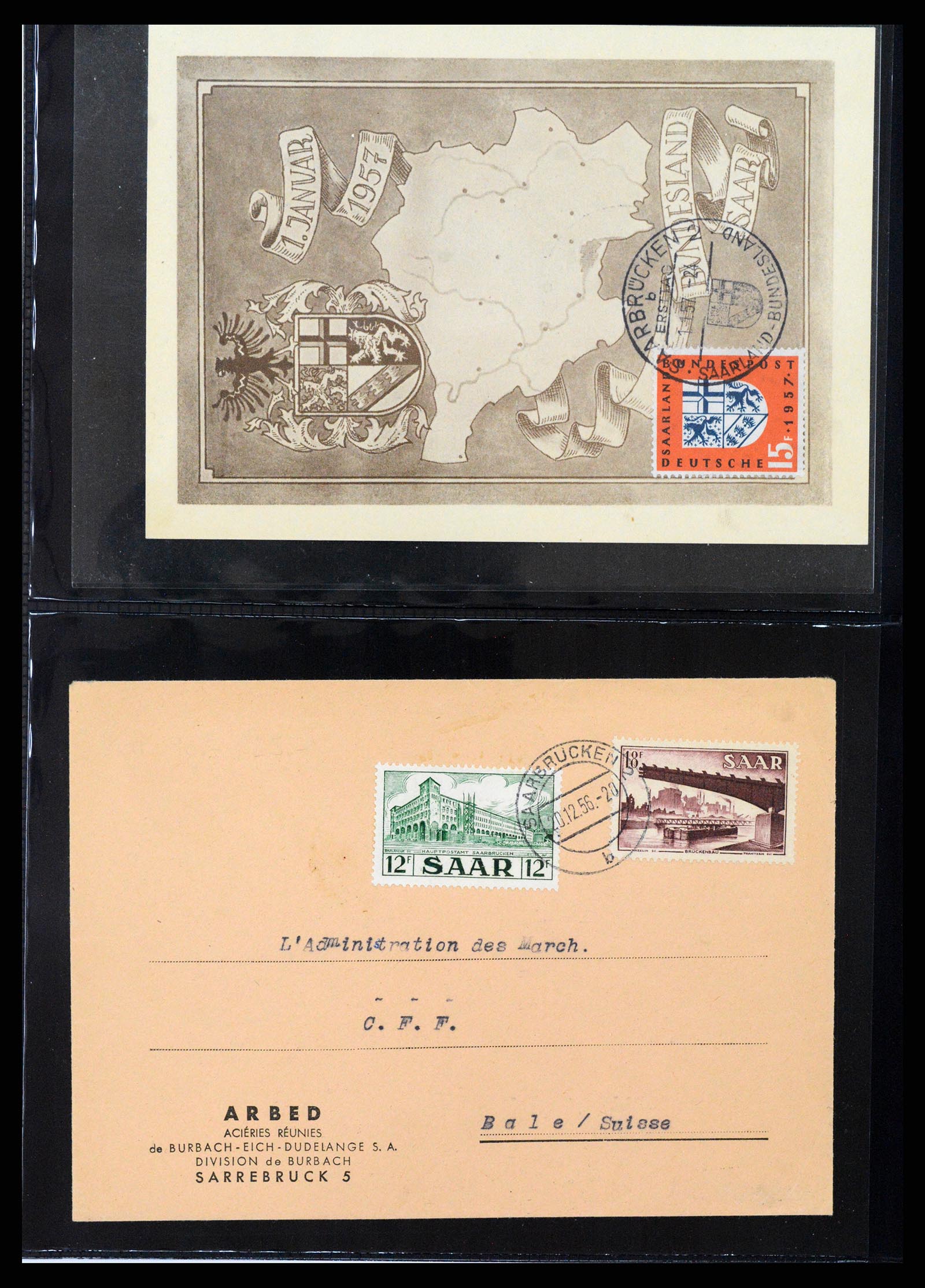 36771 246 - Postzegelverzameling 36771 Duitsland 1945-1970.