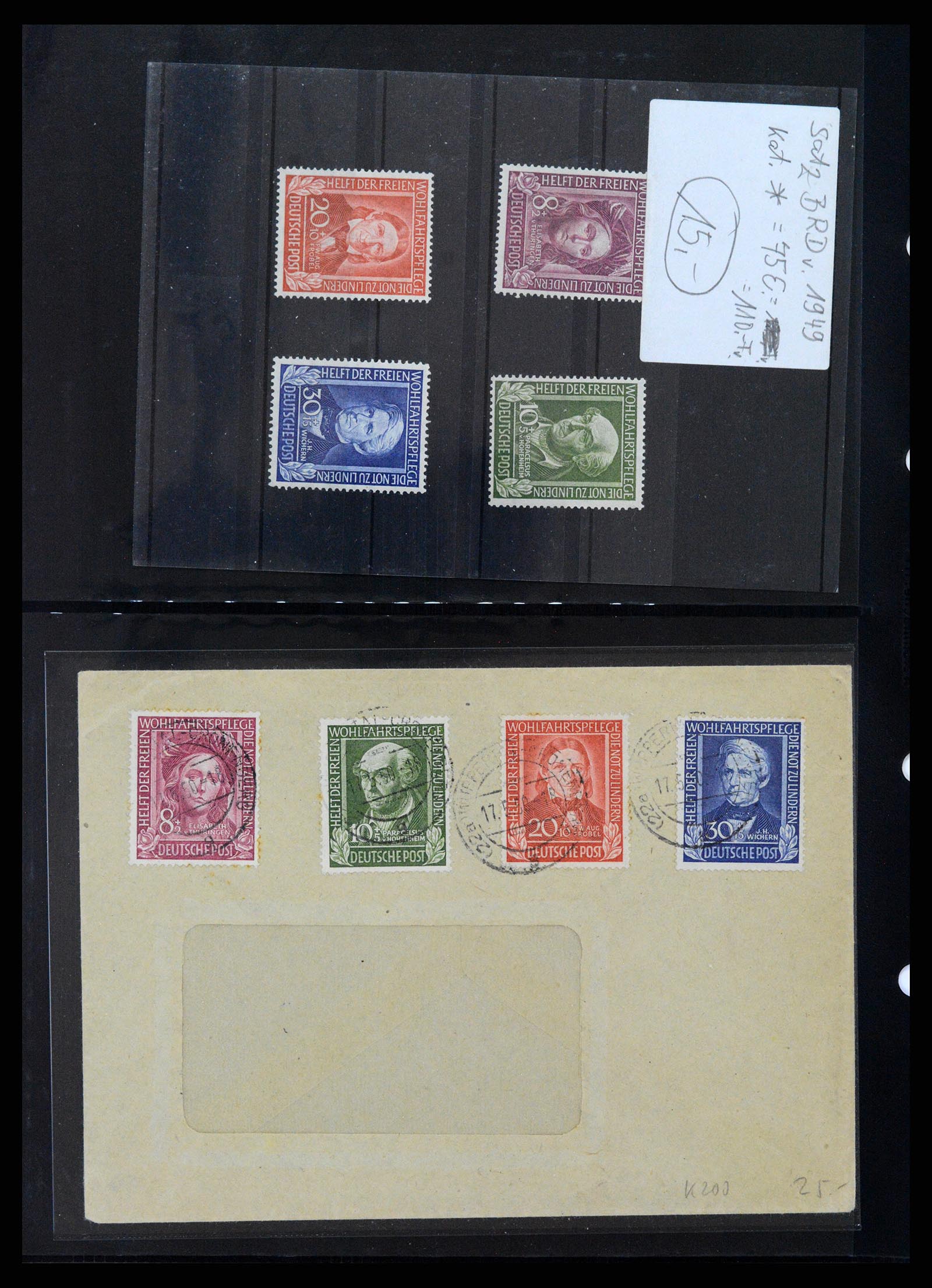 36771 248 - Postzegelverzameling 36771 Duitsland 1945-1970.