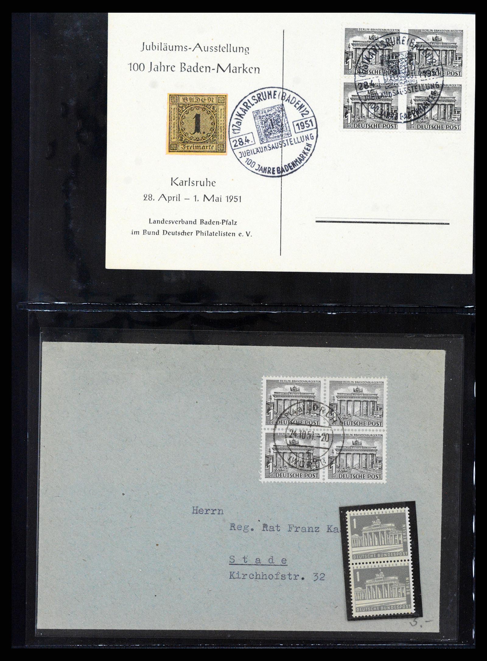 36771 249 - Postzegelverzameling 36771 Duitsland 1945-1970.