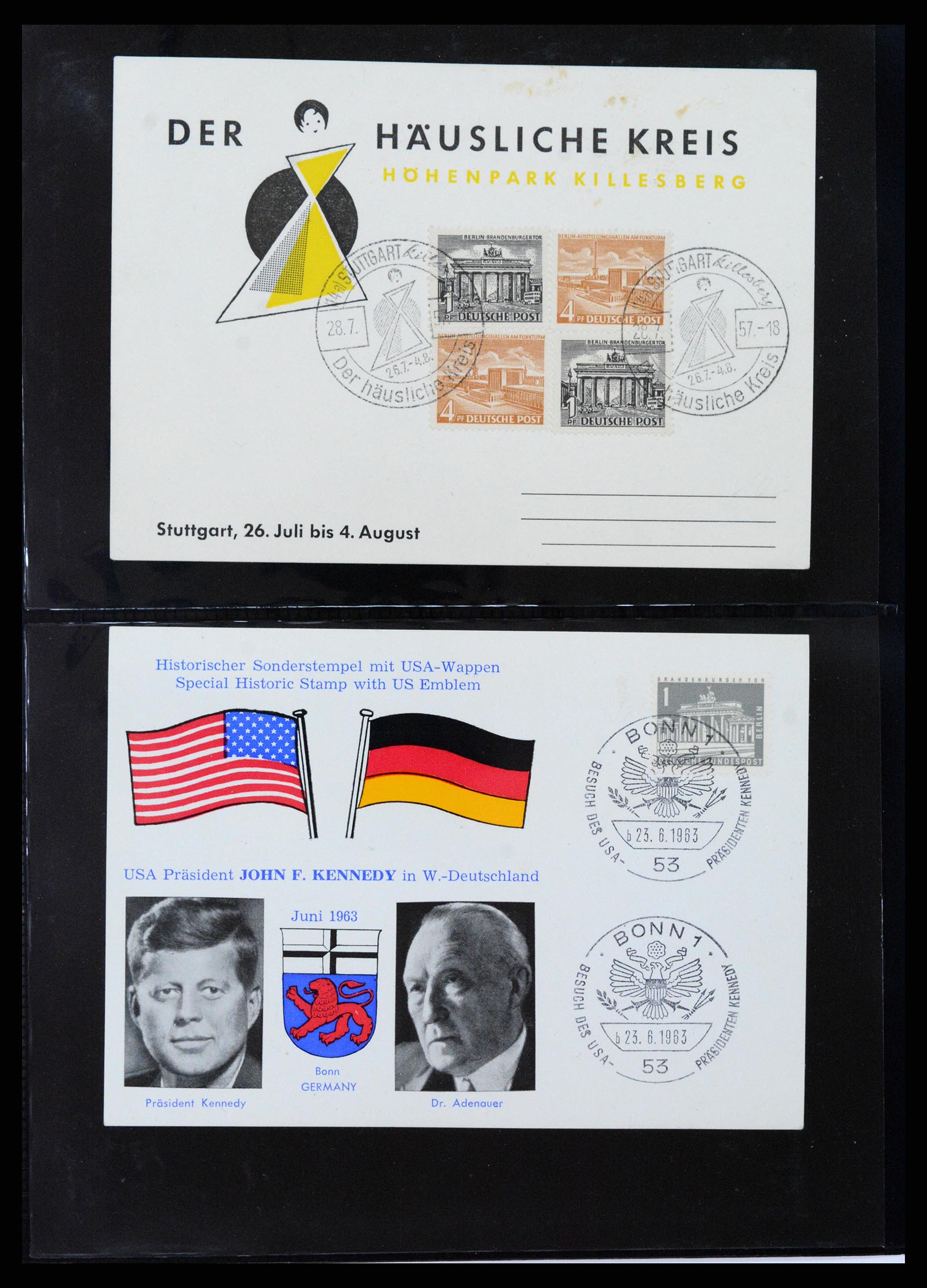 36771 250 - Postzegelverzameling 36771 Duitsland 1945-1970.