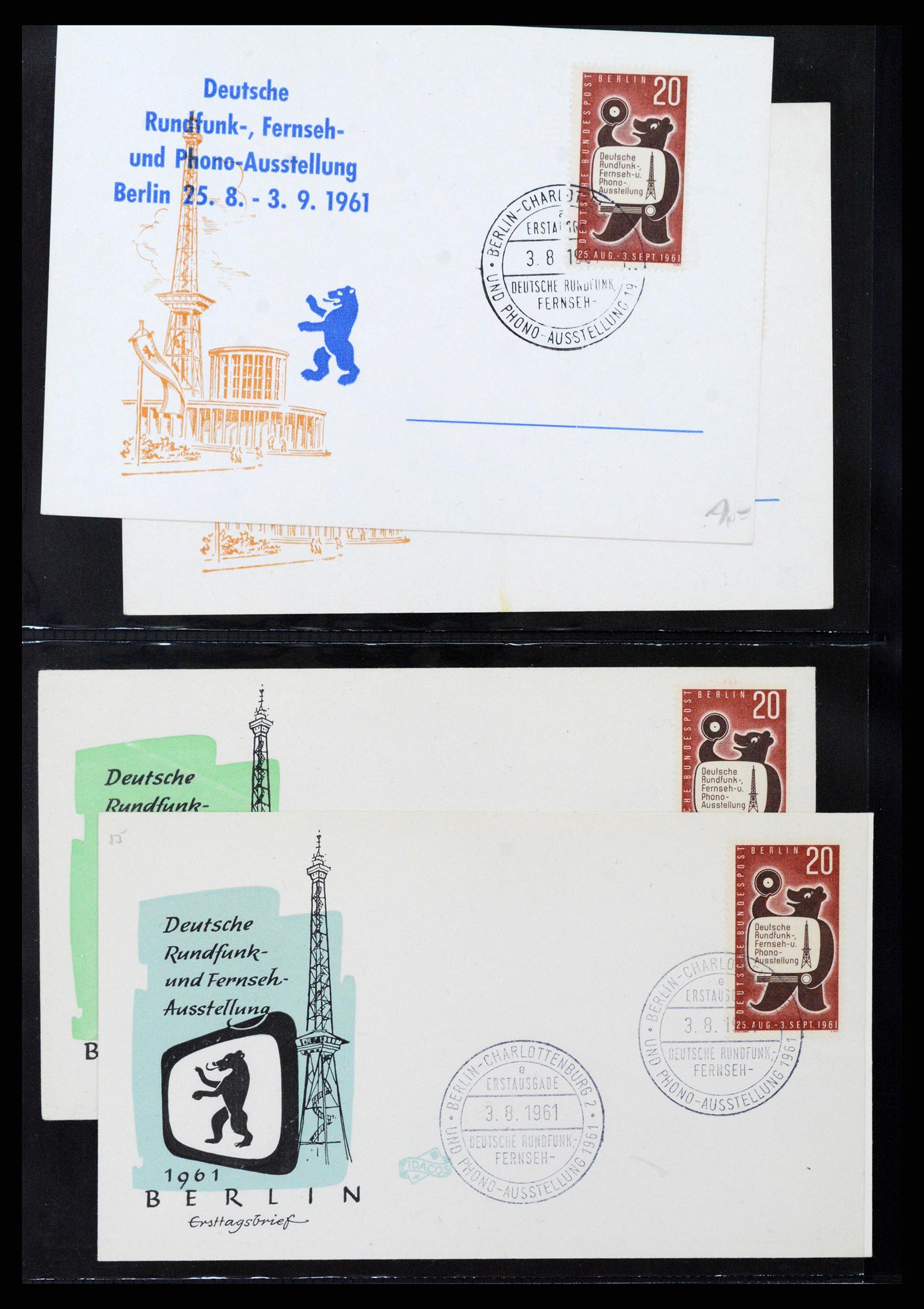 36771 254 - Postzegelverzameling 36771 Duitsland 1945-1970.