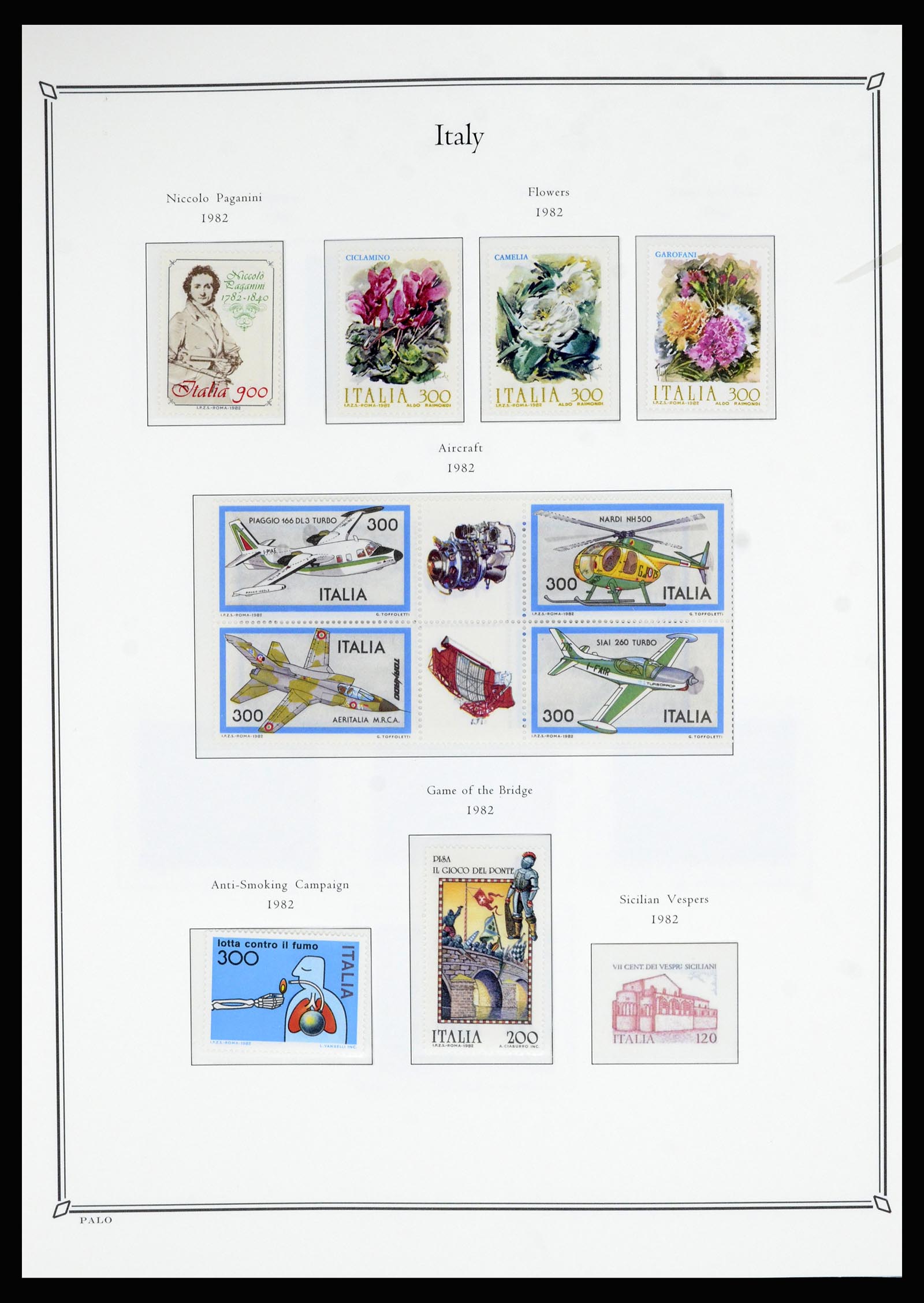 36786 162 - Postzegelverzameling 36786 Italië en Egeïsche eilanden 1860-1990.