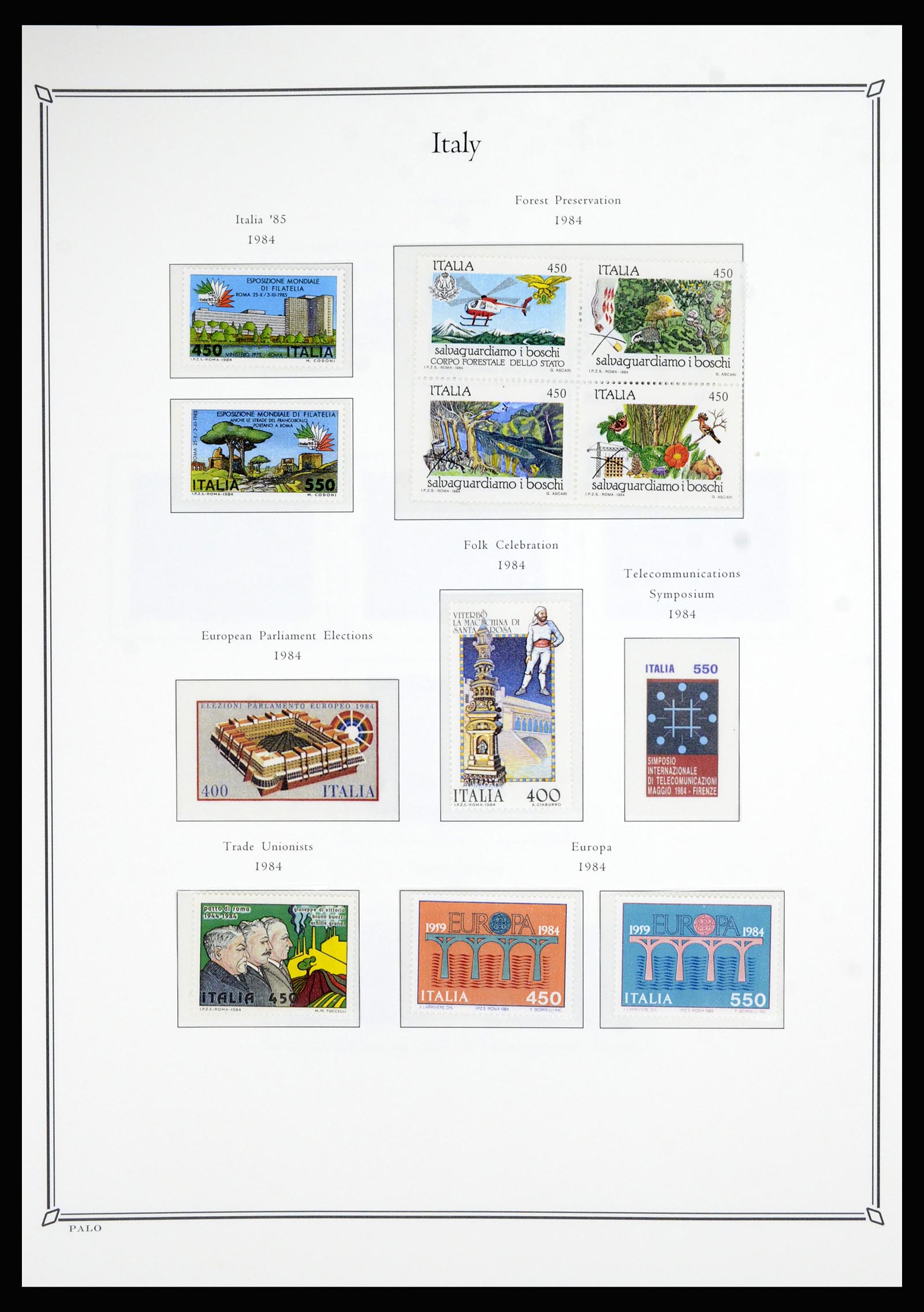 36786 170 - Postzegelverzameling 36786 Italië en Egeïsche eilanden 1860-1990.