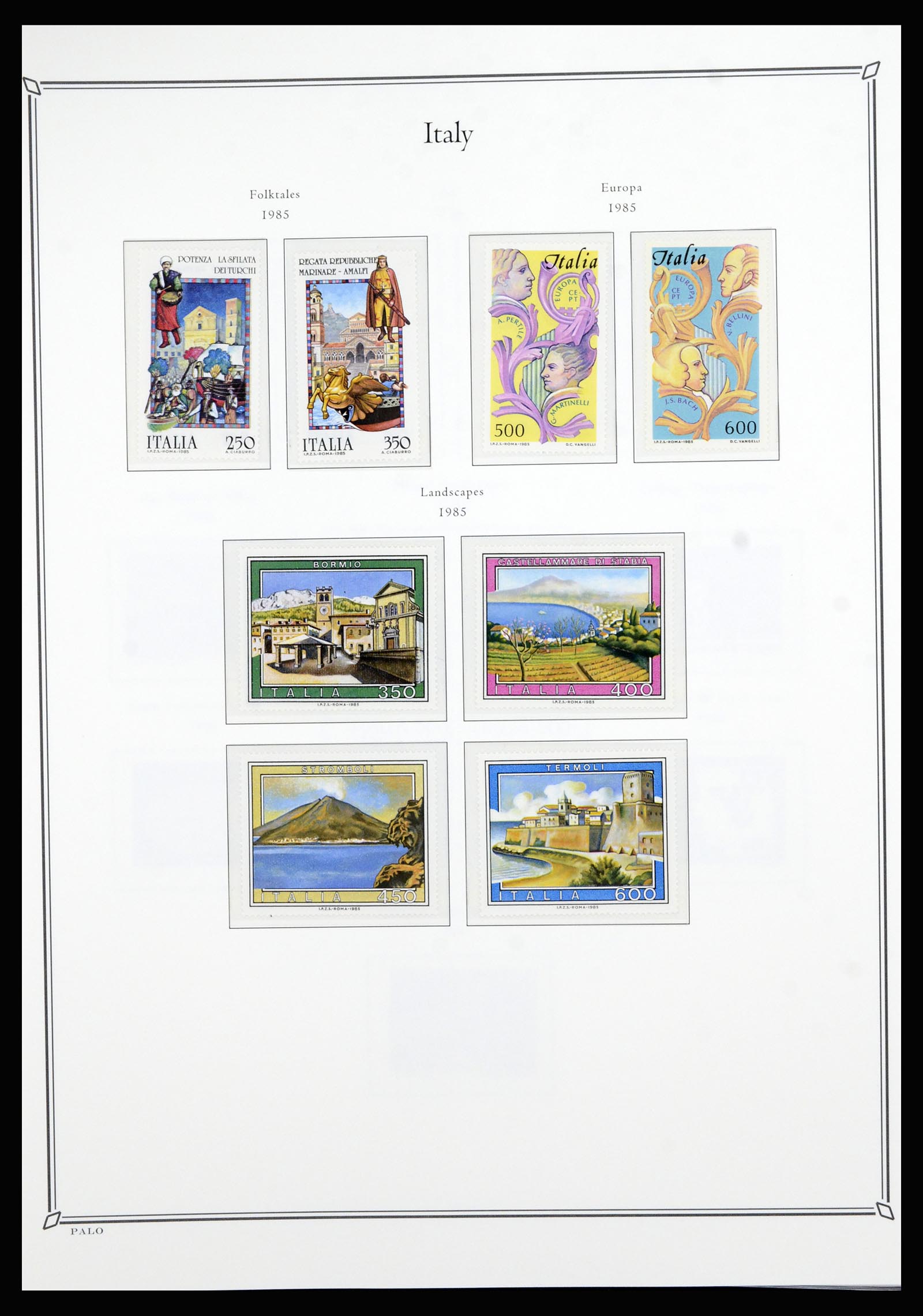 36786 174 - Postzegelverzameling 36786 Italië en Egeïsche eilanden 1860-1990.