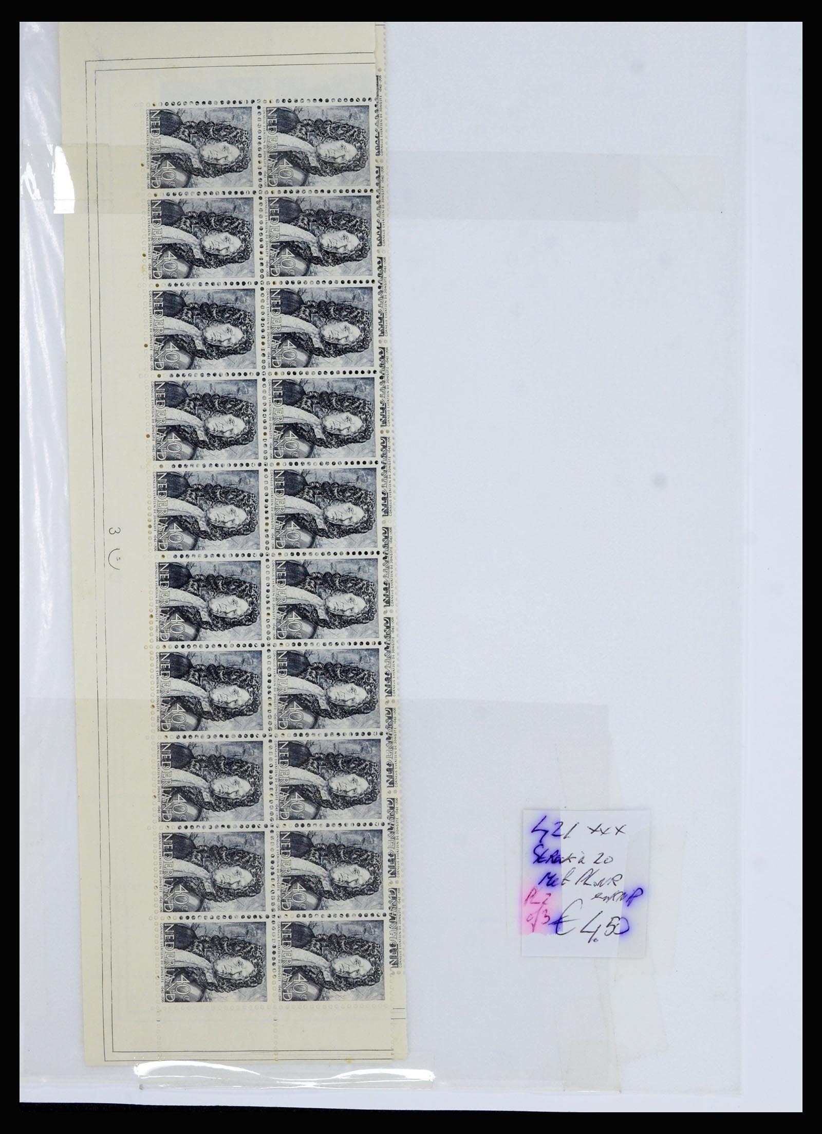 36838 045 - Postzegelverzameling 36838 Nederland velrandbijzonderheden 1906-1948.