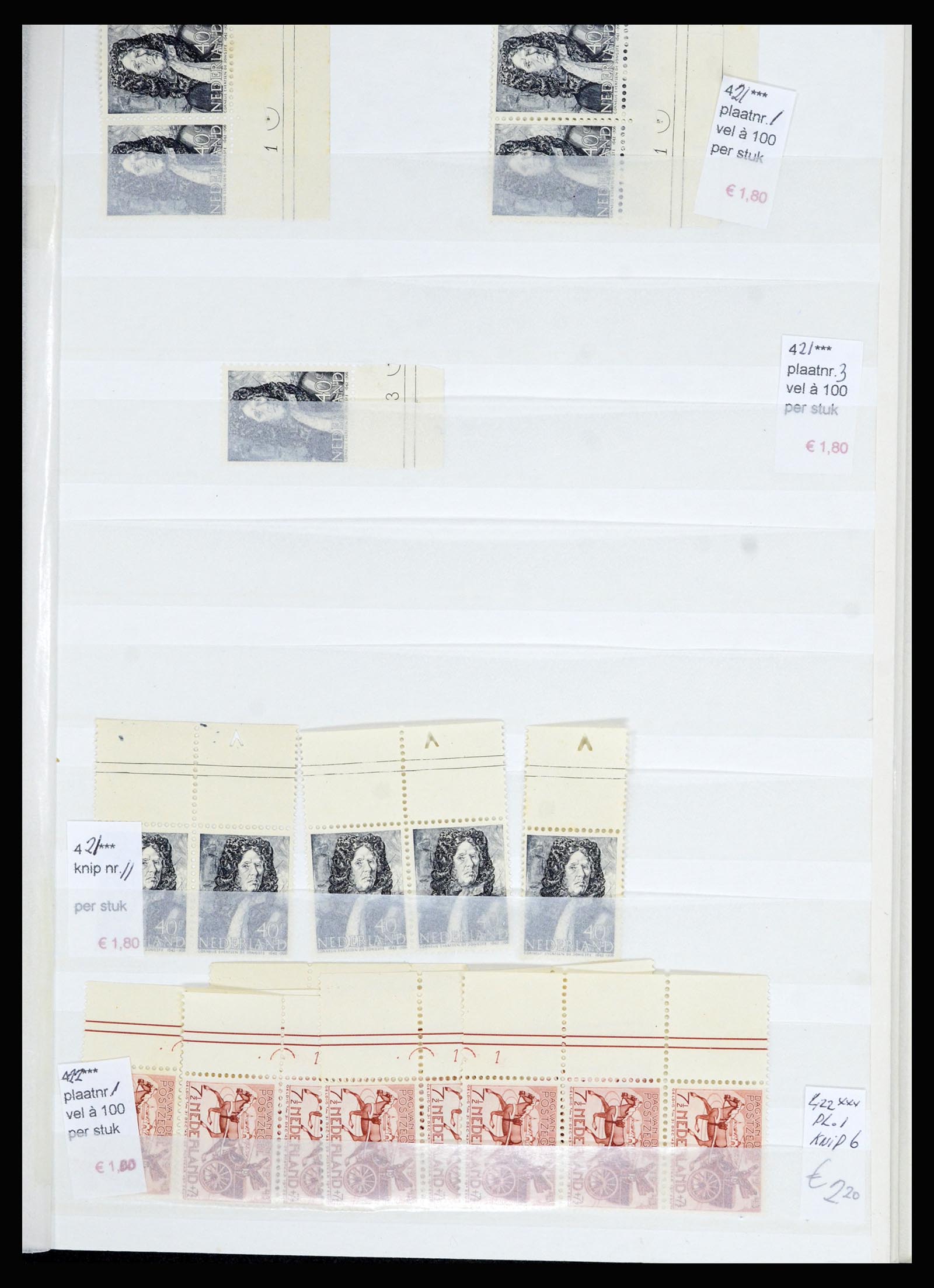 36838 046 - Postzegelverzameling 36838 Nederland velrandbijzonderheden 1906-1948.