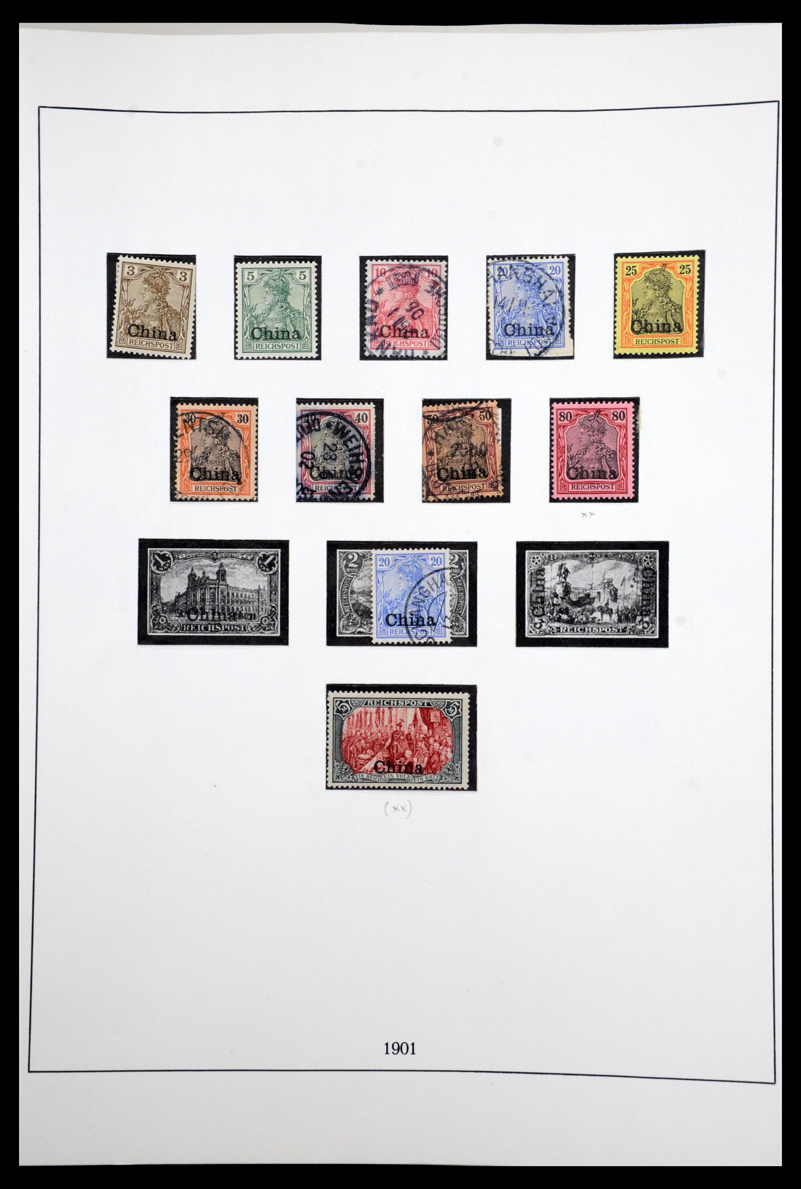 36863 002 - Stamp collection 36863 German colonies 1884-1919.