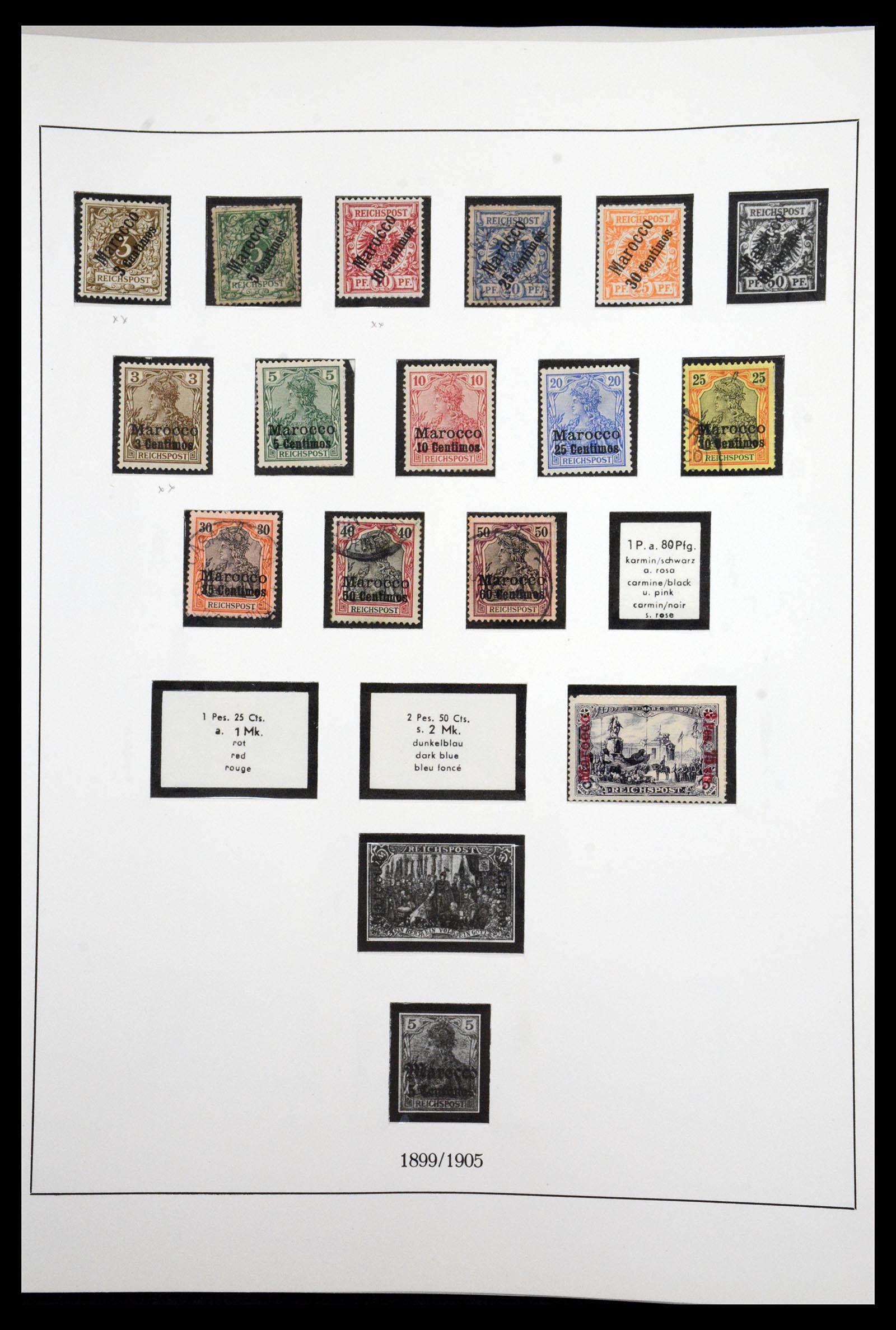 36863 004 - Stamp collection 36863 German colonies 1884-1919.