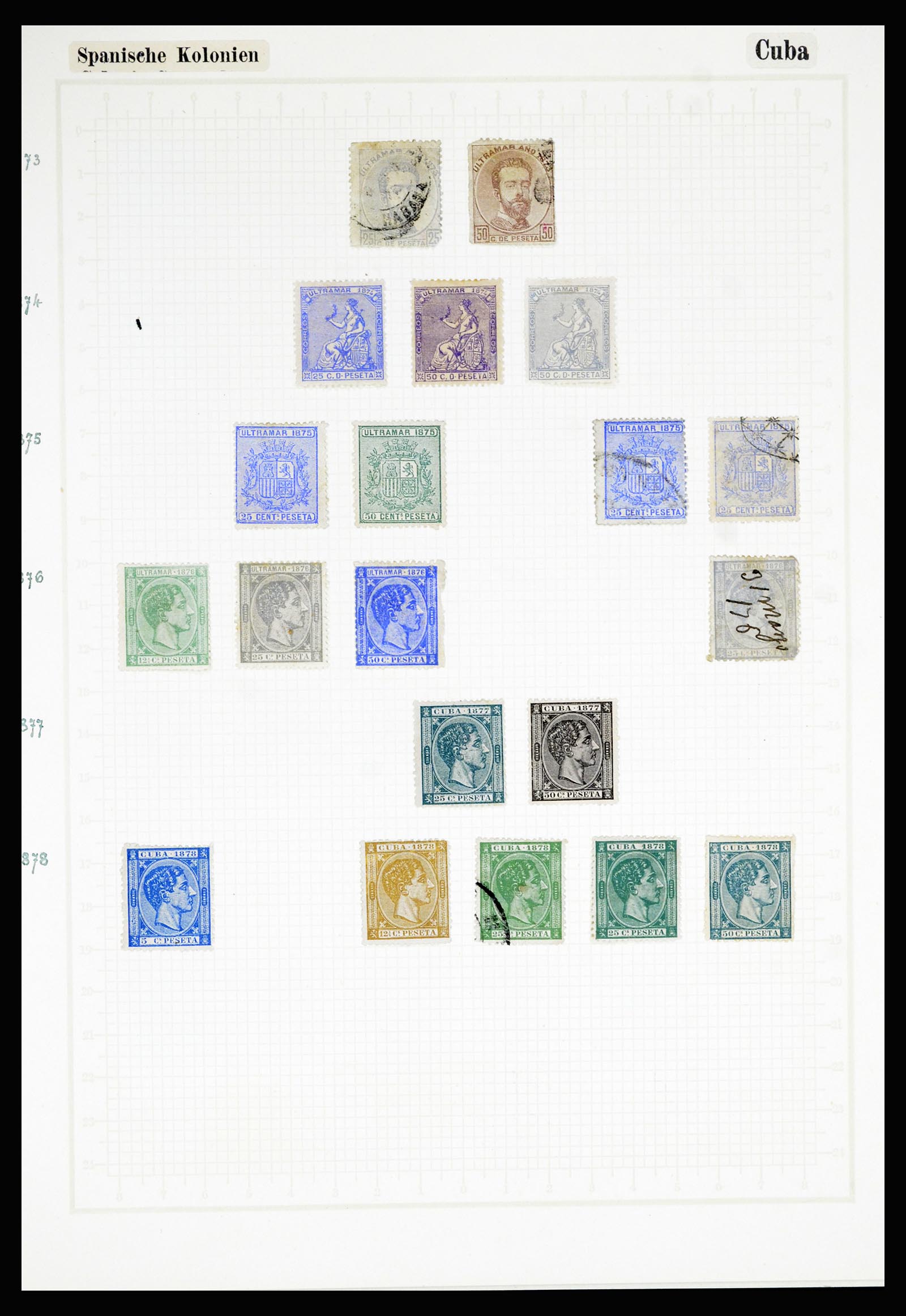 36938 002 - Stamp collection 36938 Spanish colonies 1855-1912.