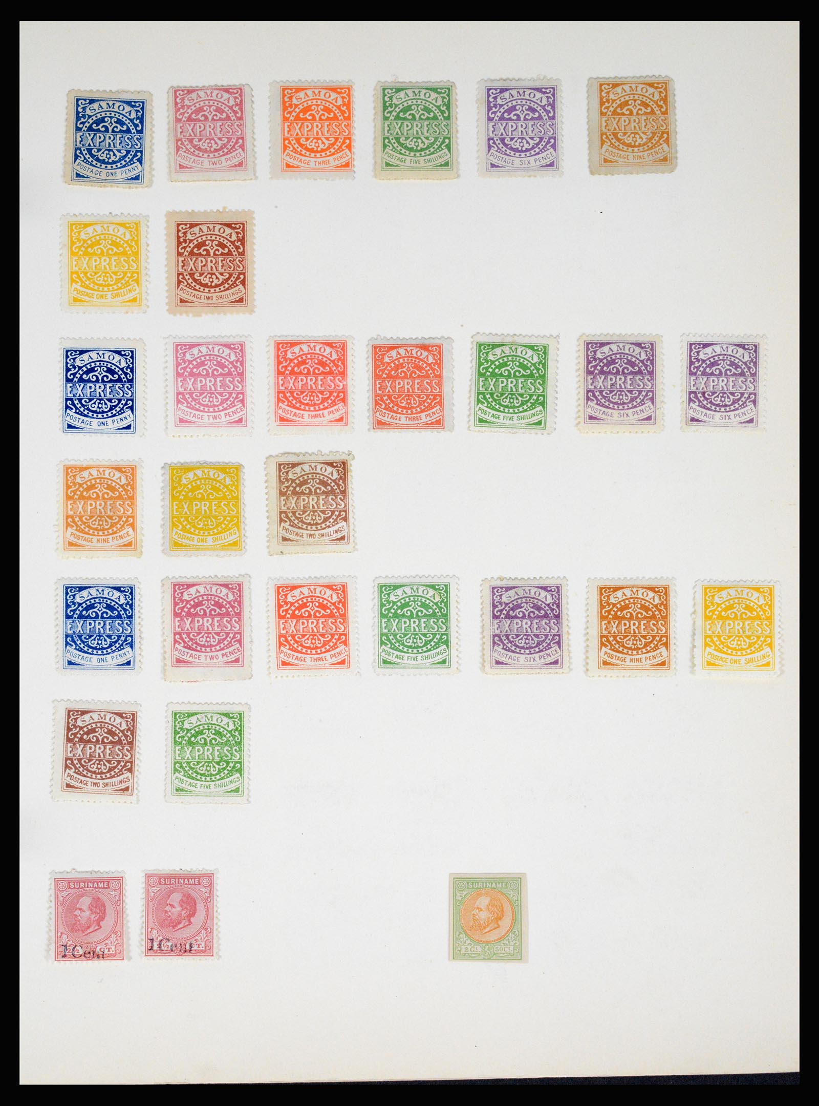 36994 086 - Postzegelverzameling 36994 Wereld vervalsingen 1843-1940.