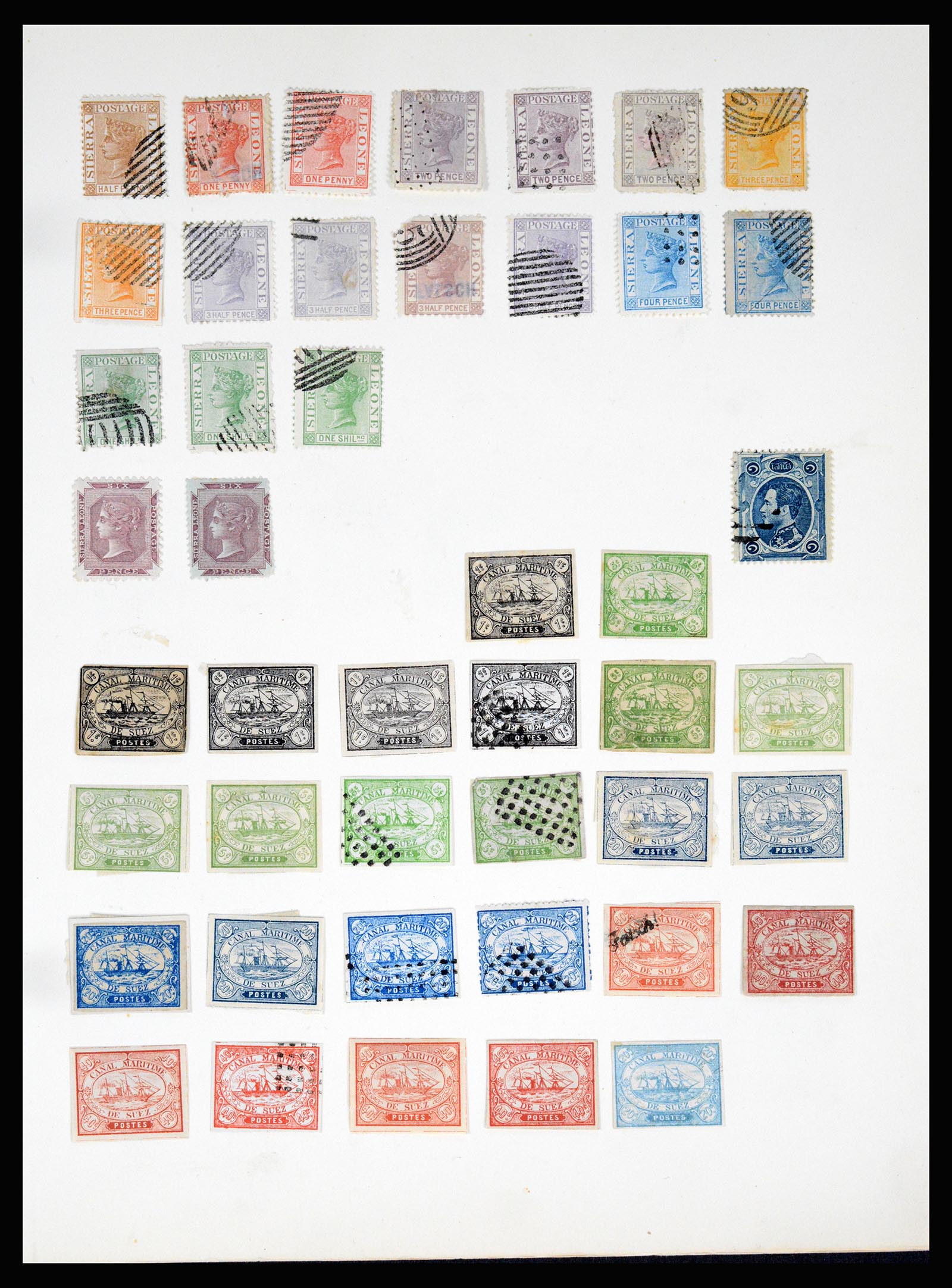 36994 087 - Postzegelverzameling 36994 Wereld vervalsingen 1843-1940.