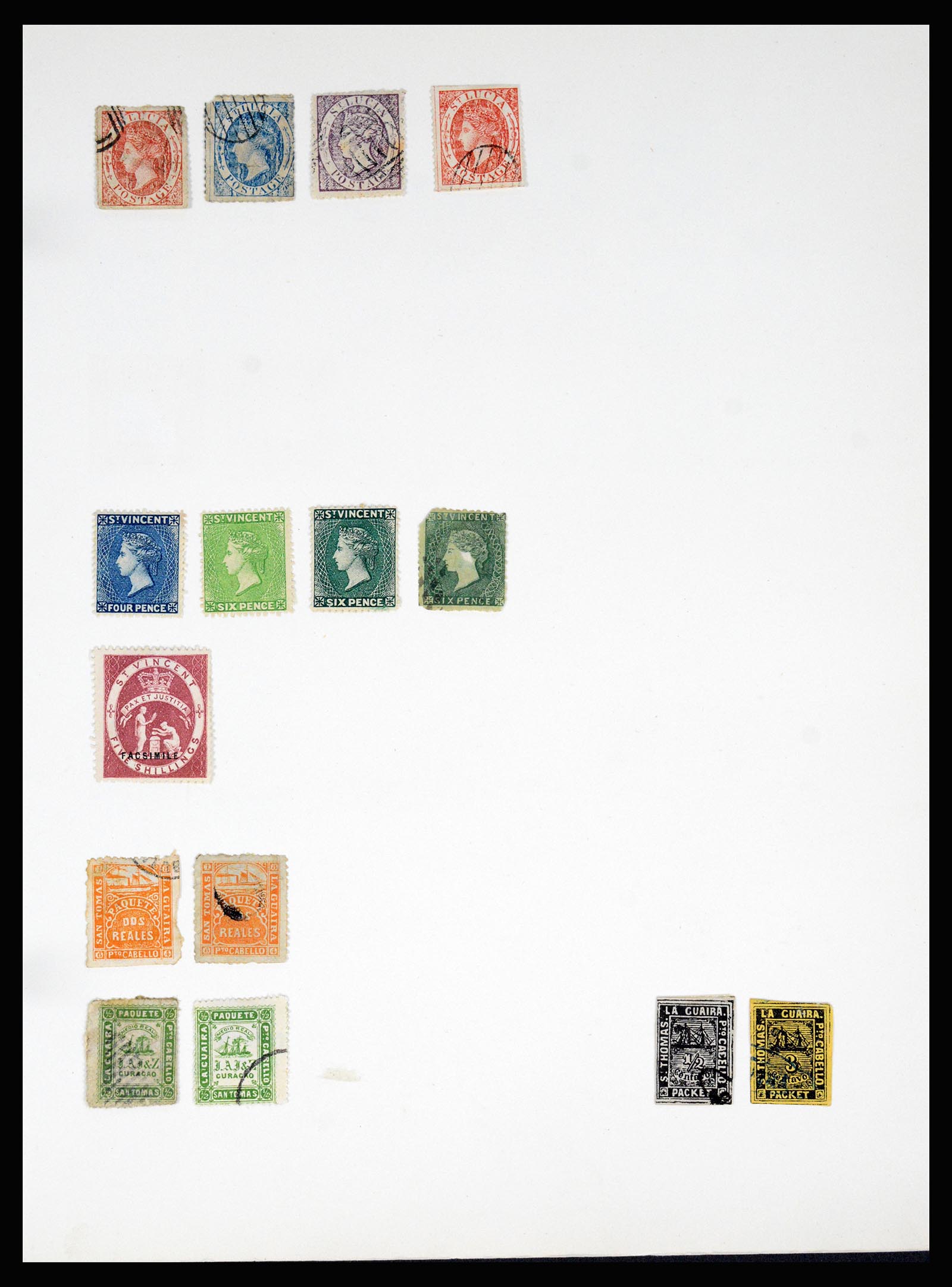 36994 088 - Postzegelverzameling 36994 Wereld vervalsingen 1843-1940.