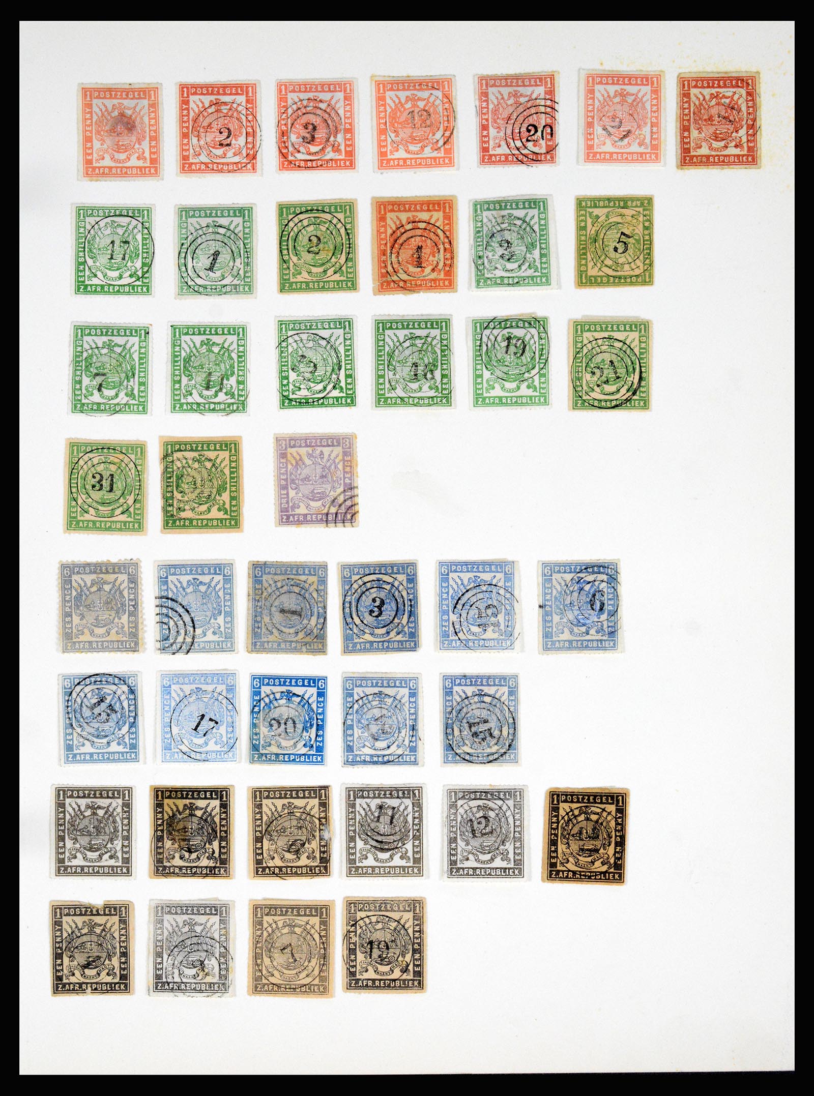 36994 090 - Postzegelverzameling 36994 Wereld vervalsingen 1843-1940.