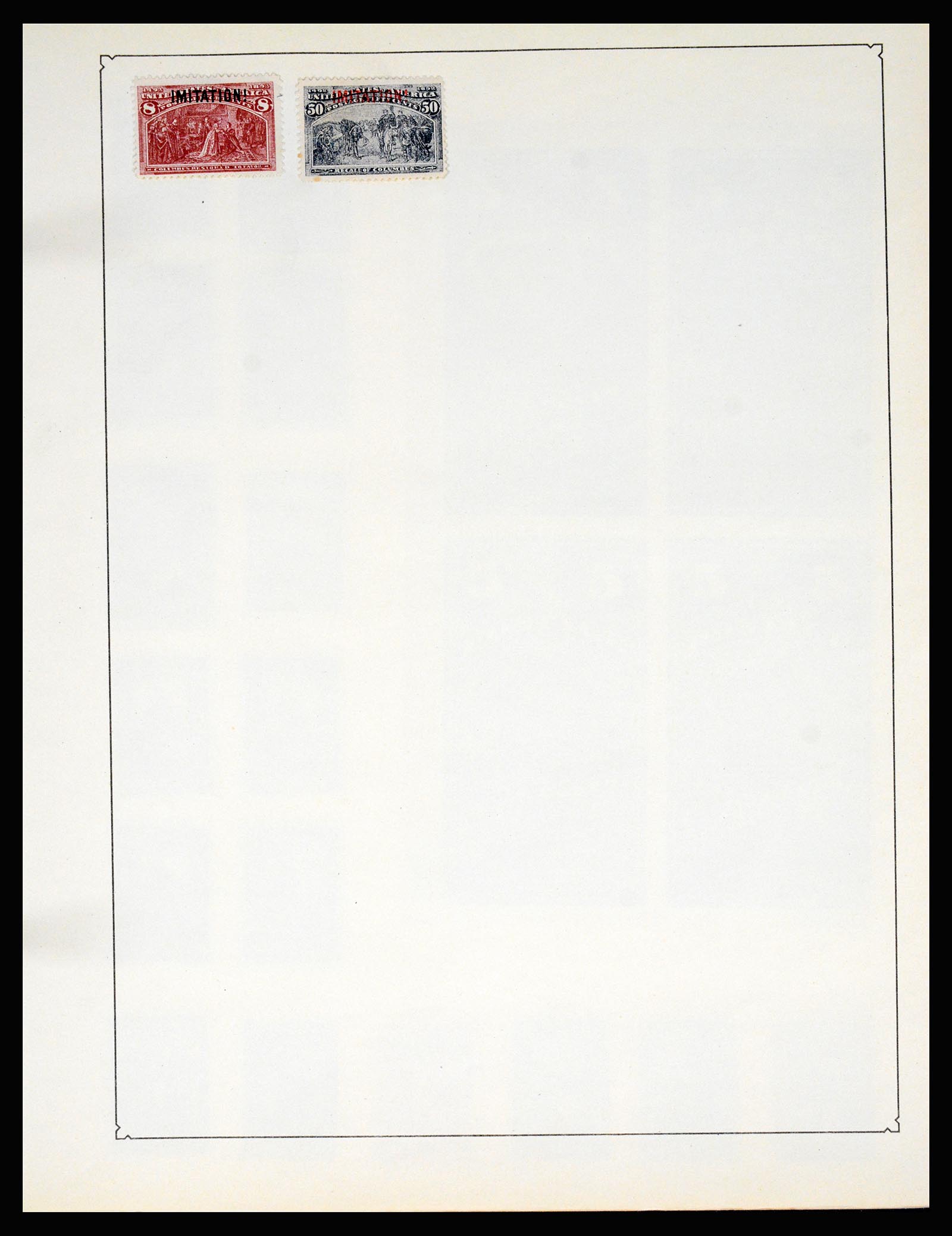 36994 097 - Postzegelverzameling 36994 Wereld vervalsingen 1843-1940.