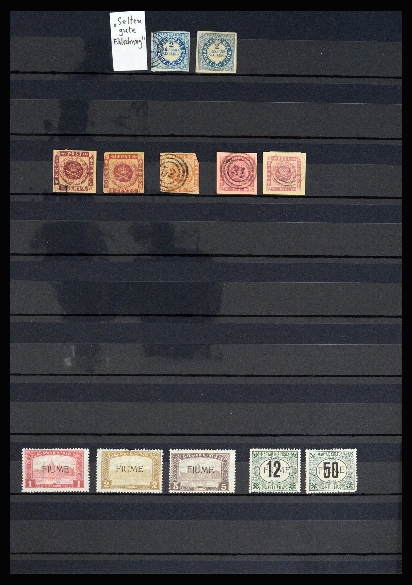 36994 133 - Postzegelverzameling 36994 Wereld vervalsingen 1843-1940.