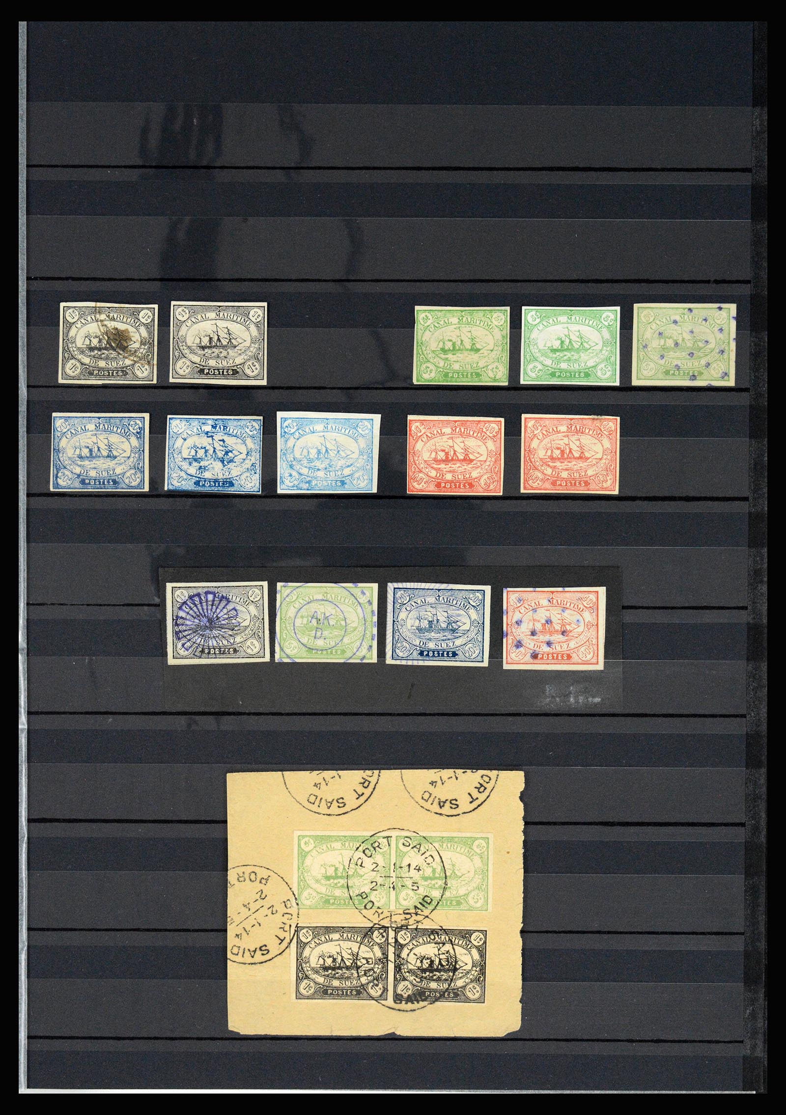 36994 165 - Postzegelverzameling 36994 Wereld vervalsingen 1843-1940.