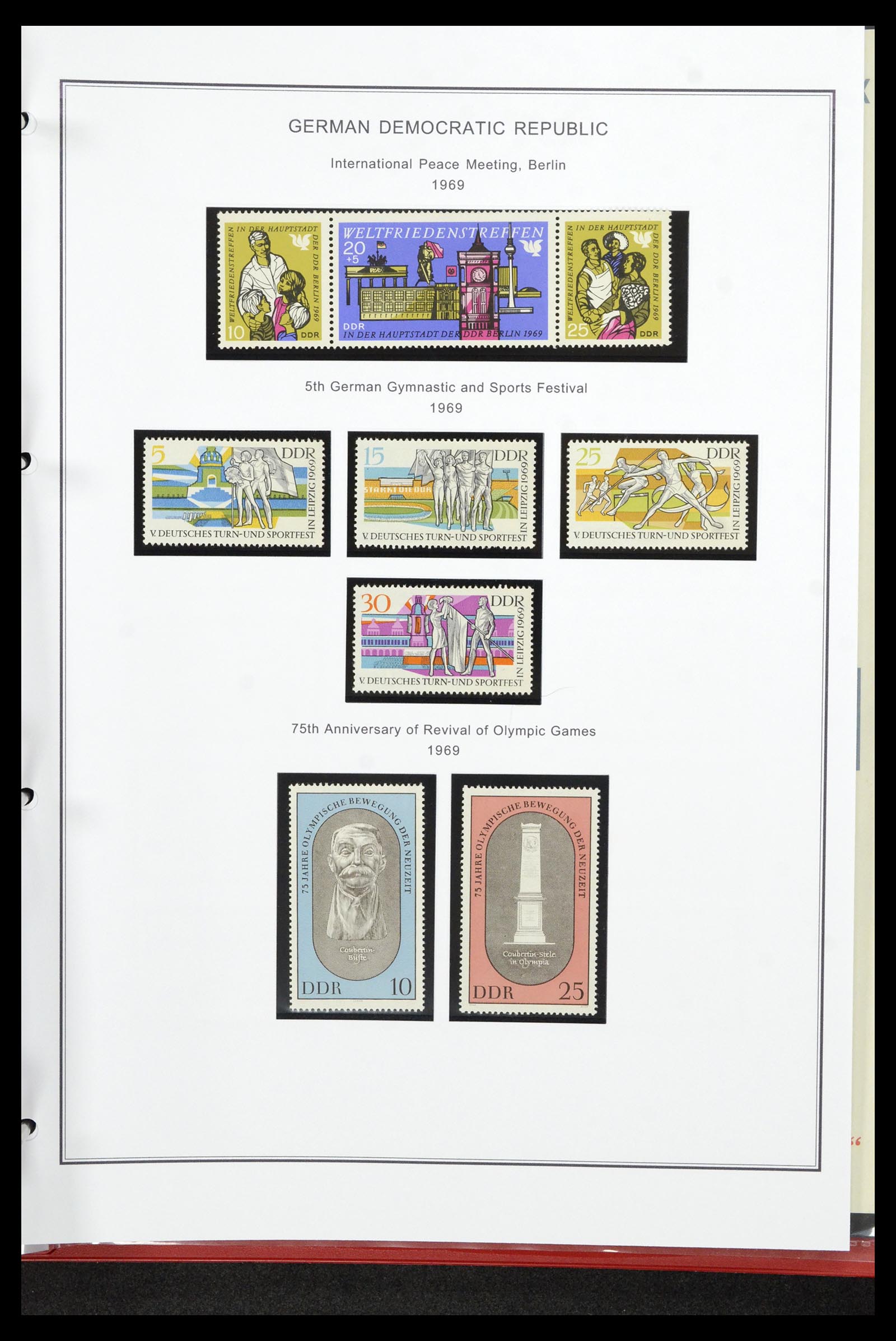 36998 101 - Postzegelverzameling 36998 DDR 1949-1990.
