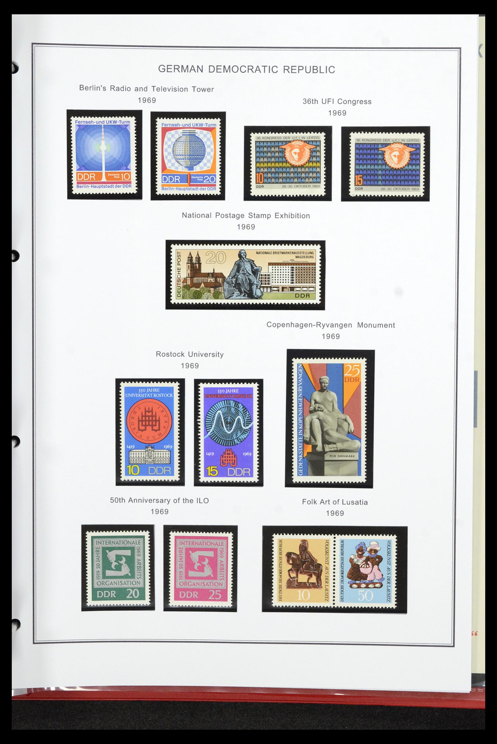 36998 104 - Postzegelverzameling 36998 DDR 1949-1990.